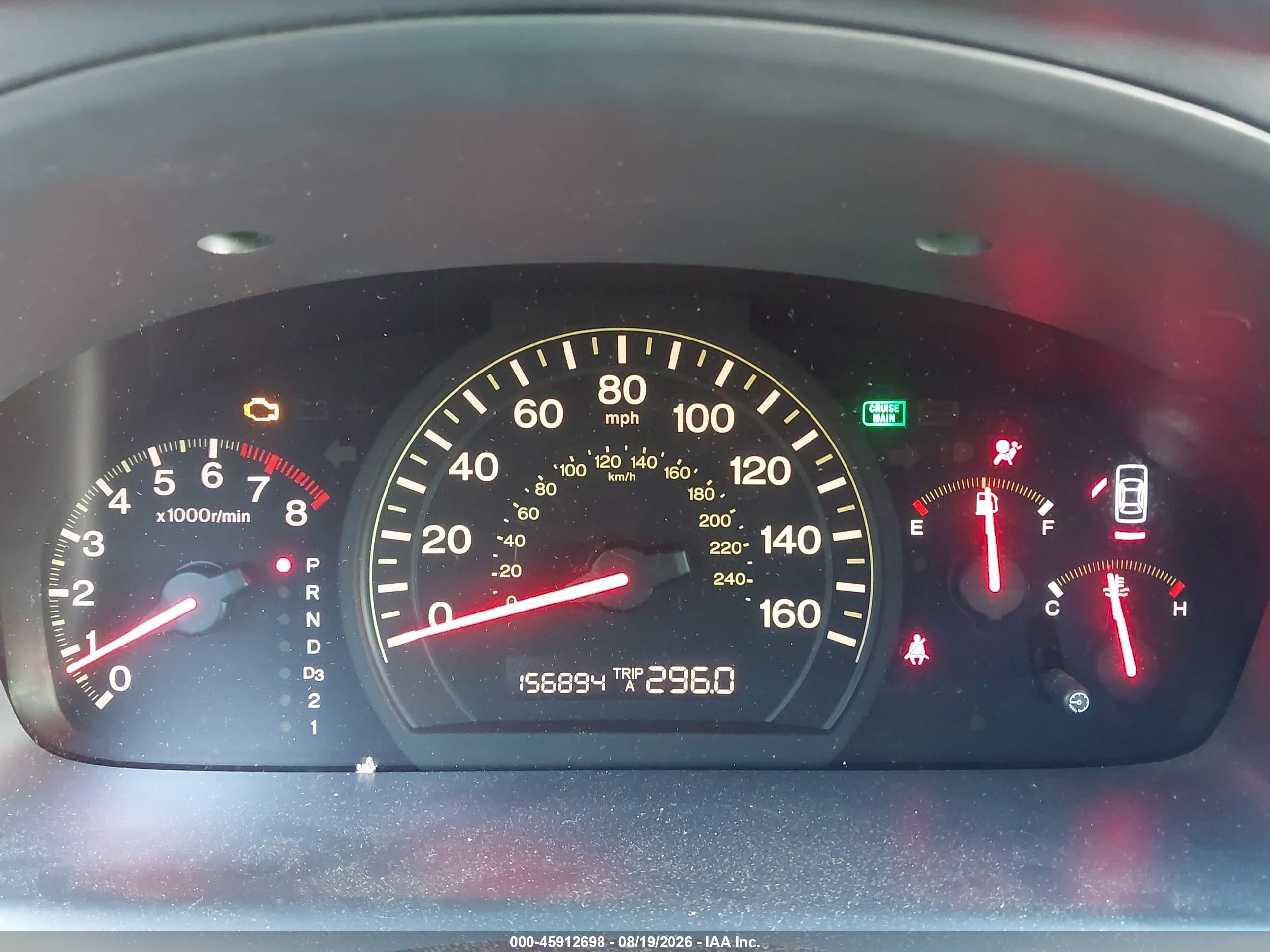 2004 Honda Accord 2.4 Lx Black vin: 1HGCM56344A147312