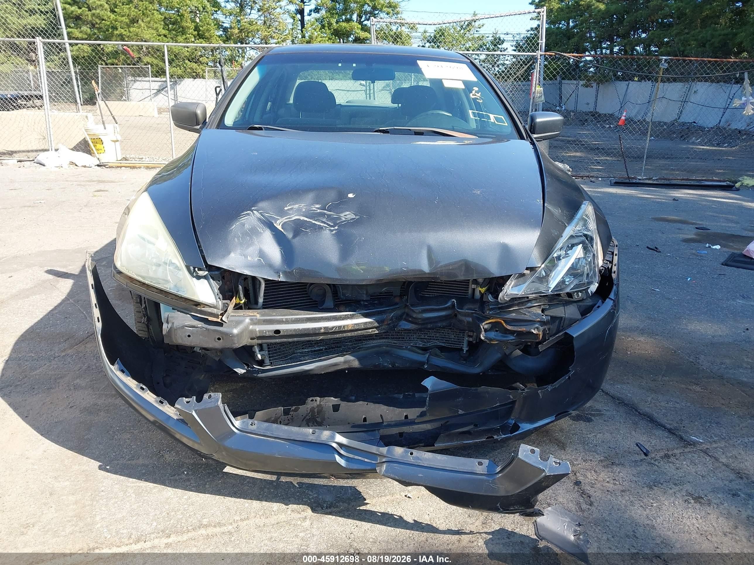2004 Honda Accord 2.4 Lx Black vin: 1HGCM56344A147312