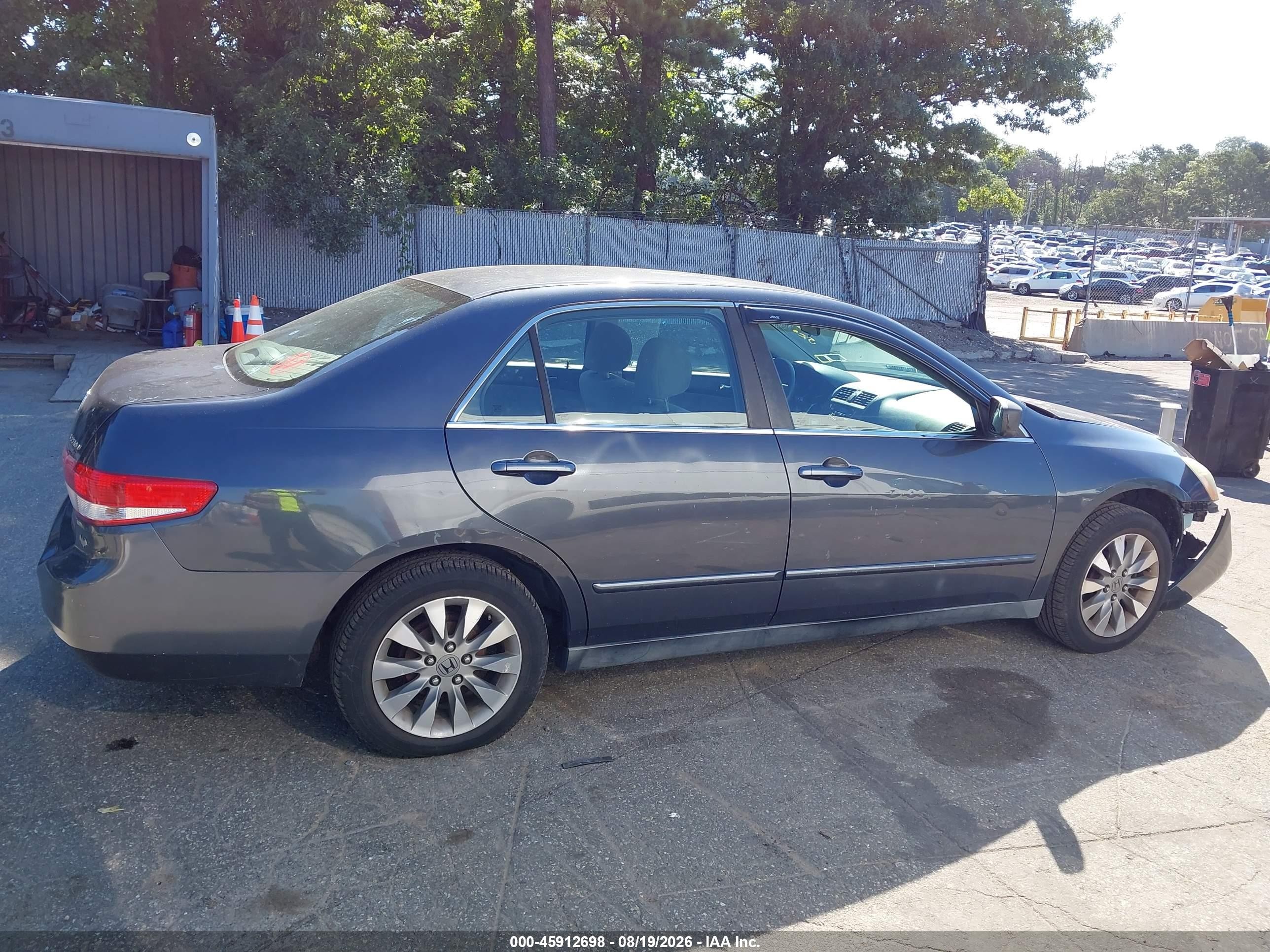 2004 Honda Accord 2.4 Lx Black vin: 1HGCM56344A147312