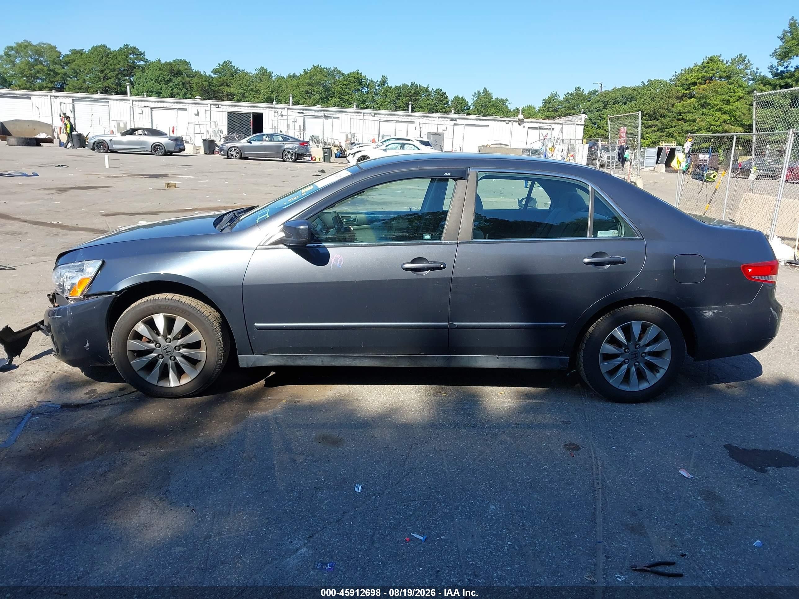 2004 Honda Accord 2.4 Lx Black vin: 1HGCM56344A147312