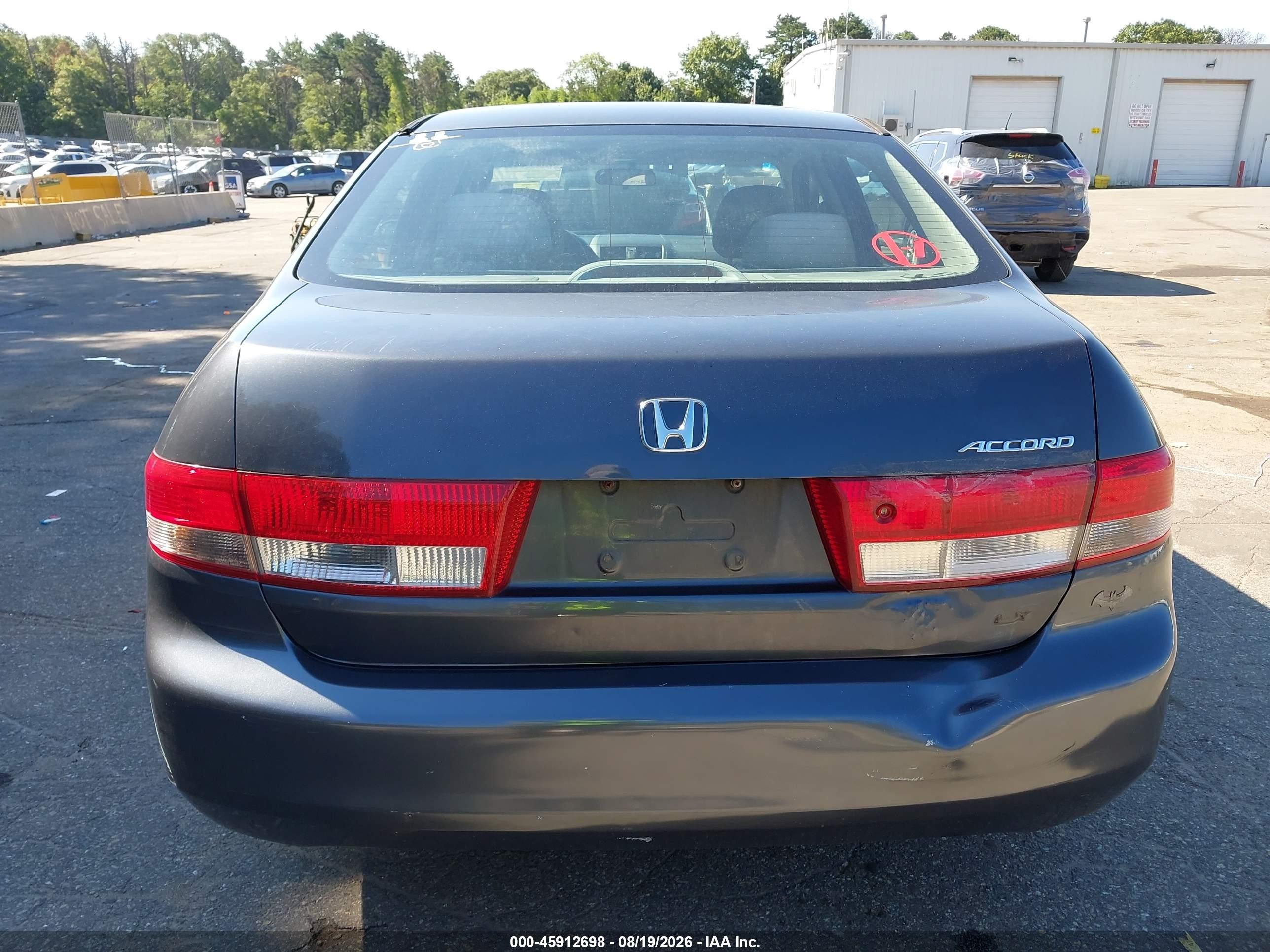 2004 Honda Accord 2.4 Lx Black vin: 1HGCM56344A147312