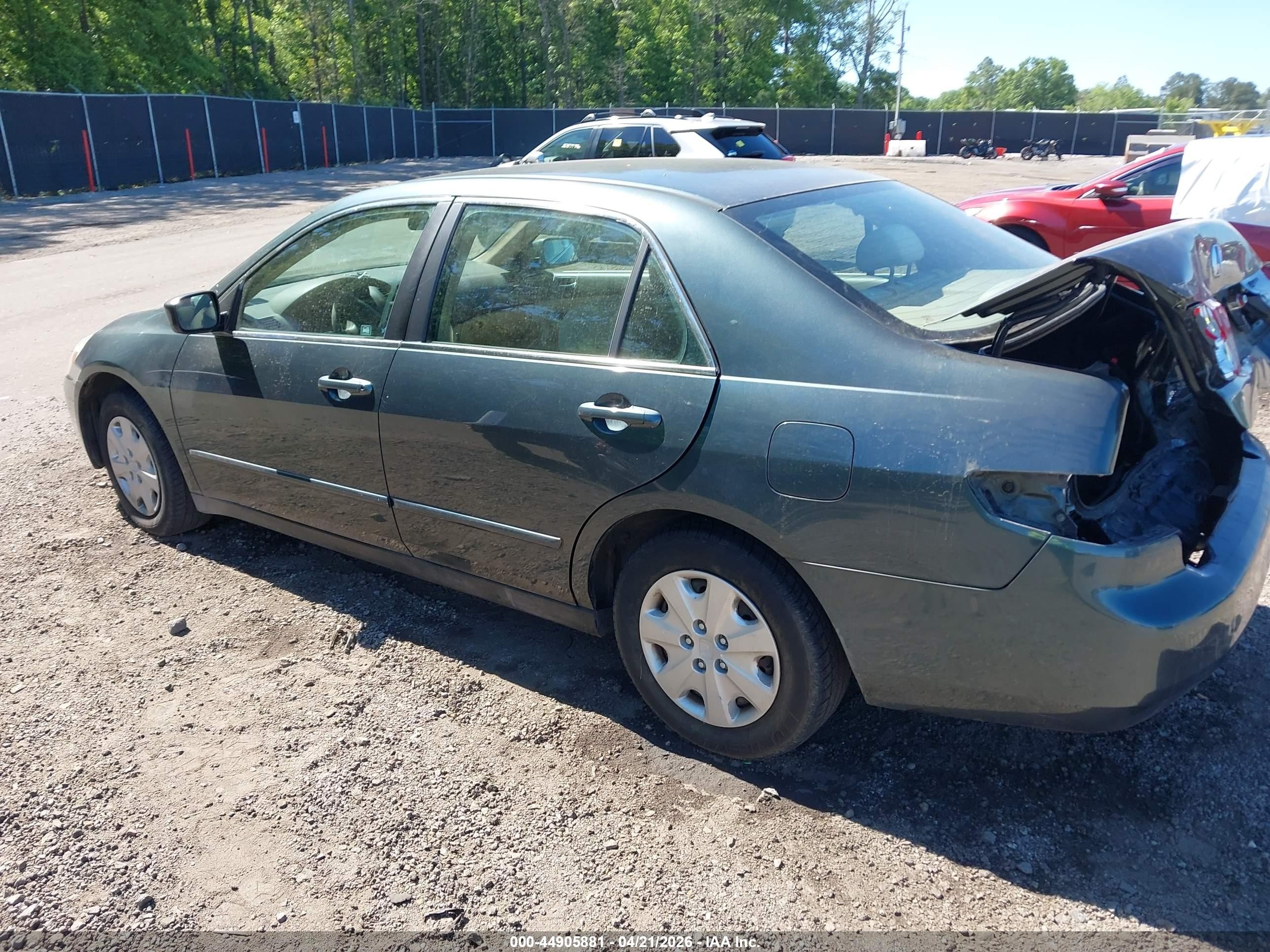 2004 Honda Accord 2.4 Lx Blue vin: 1HGCM56344A152428
