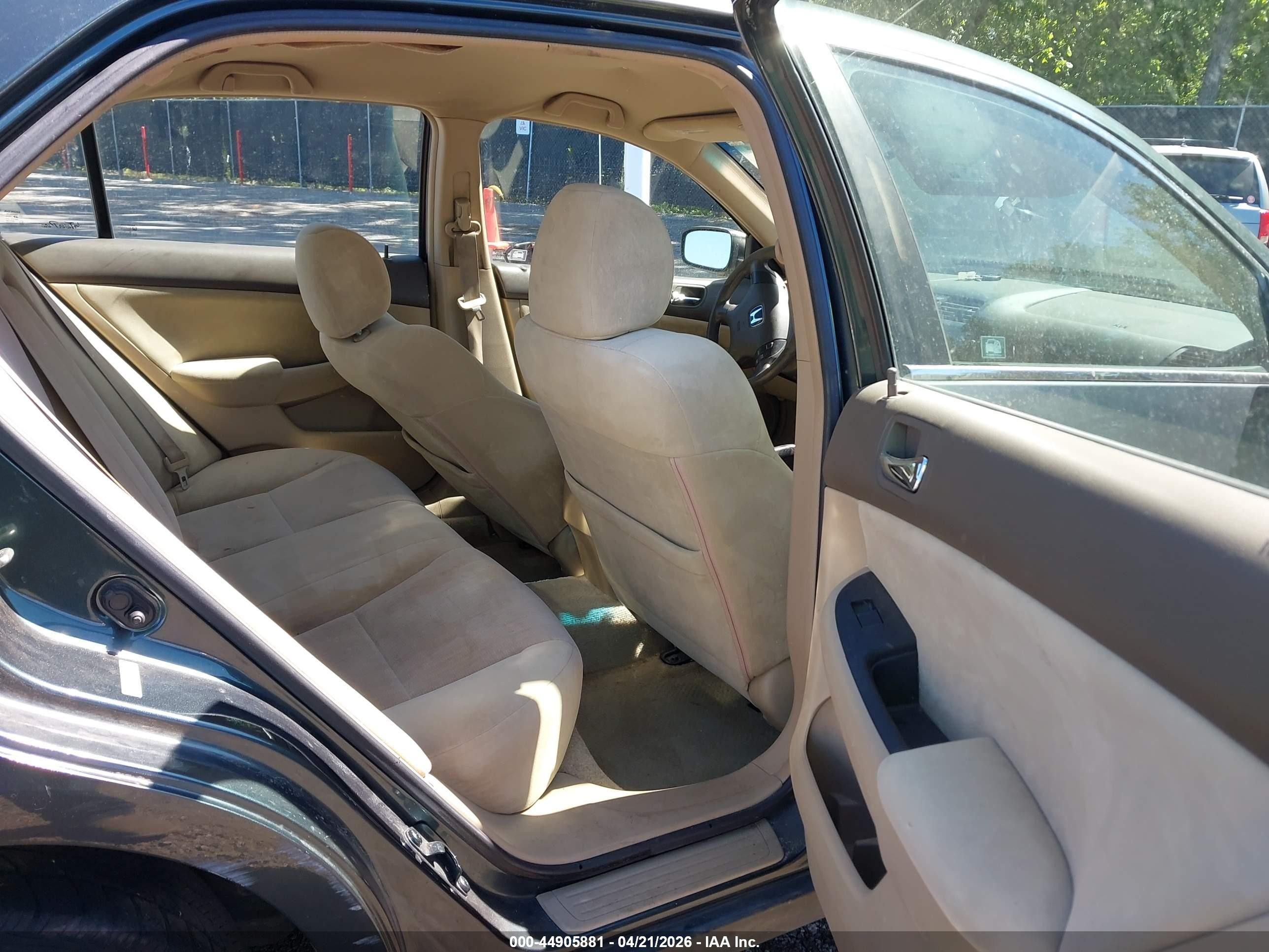 2004 Honda Accord 2.4 Lx Blue vin: 1HGCM56344A152428