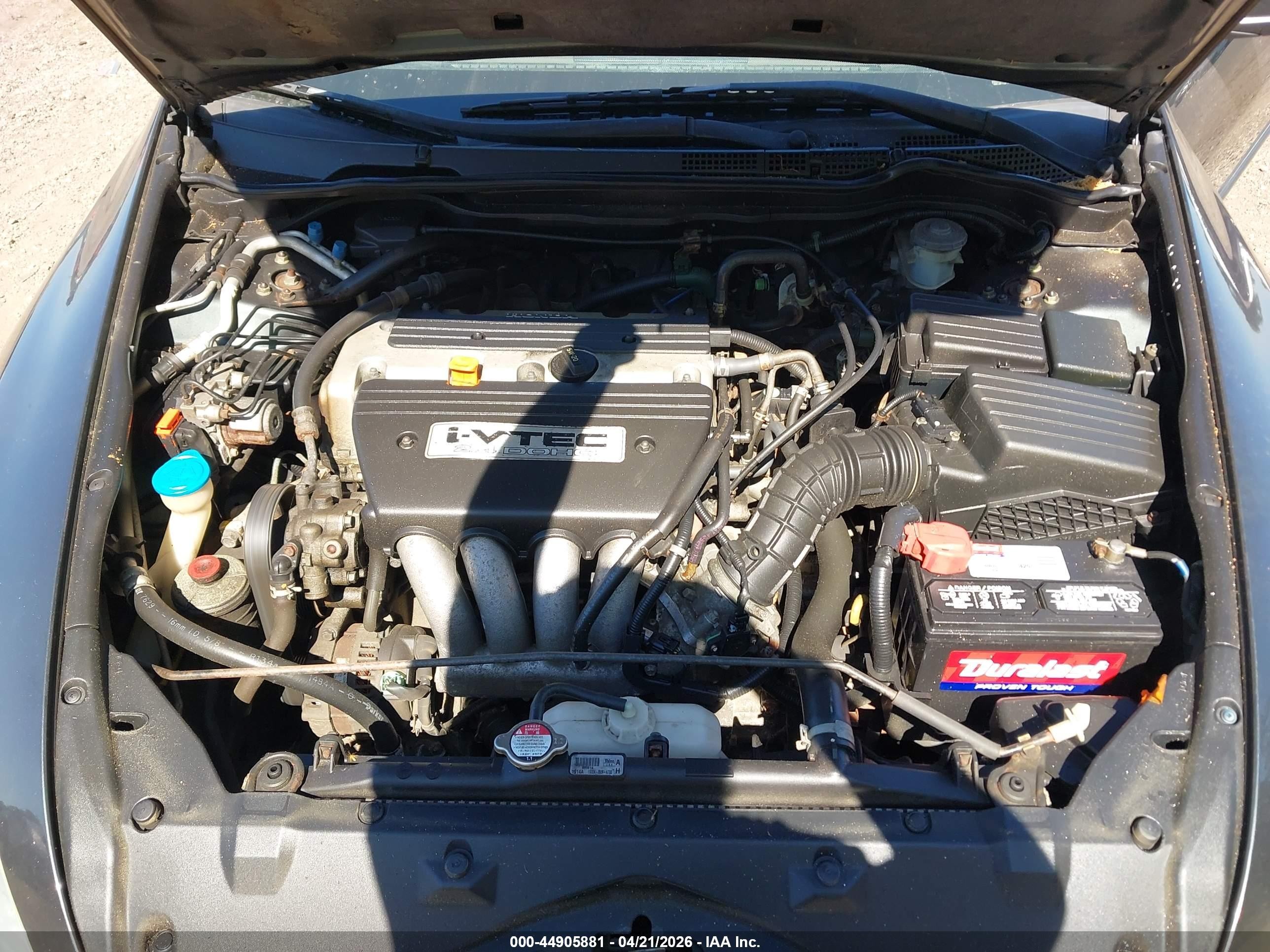 2004 Honda Accord 2.4 Lx Blue vin: 1HGCM56344A152428