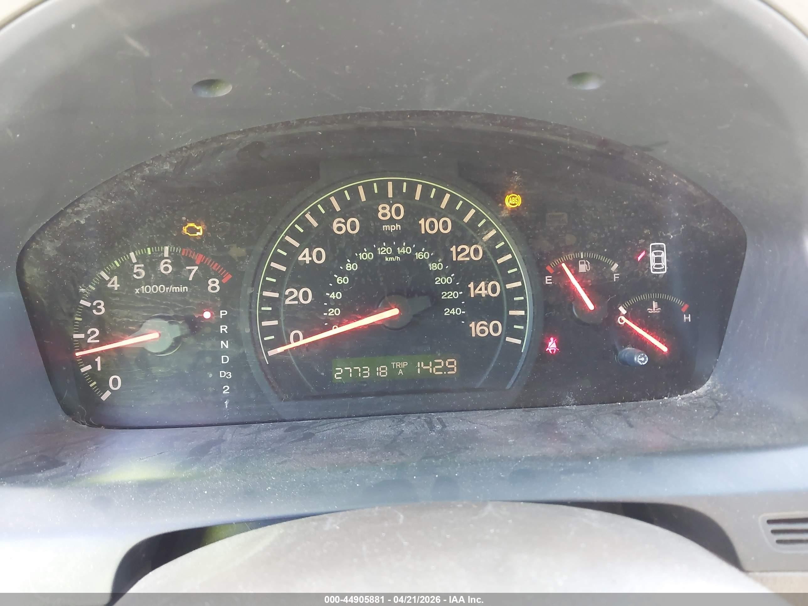 2004 Honda Accord 2.4 Lx Blue vin: 1HGCM56344A152428