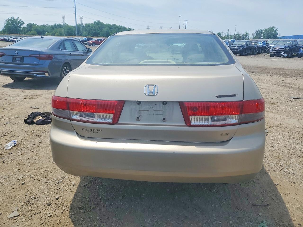 2004 Honda Accord Lx Beige vin: 1HGCM56344A157919