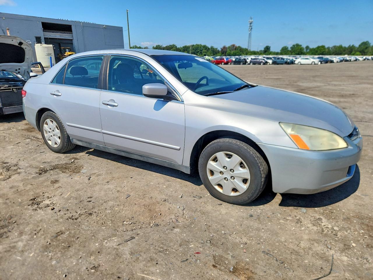 2004 Honda Accord Lx Silver vin: 1HGCM56344A165177