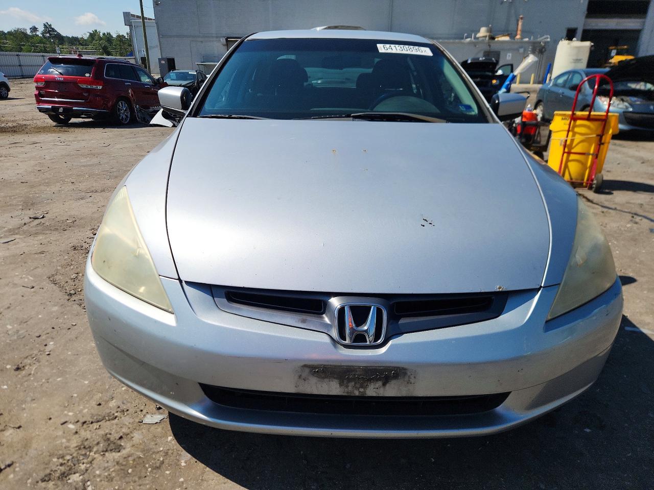 2004 Honda Accord Lx Silver vin: 1HGCM56344A165177