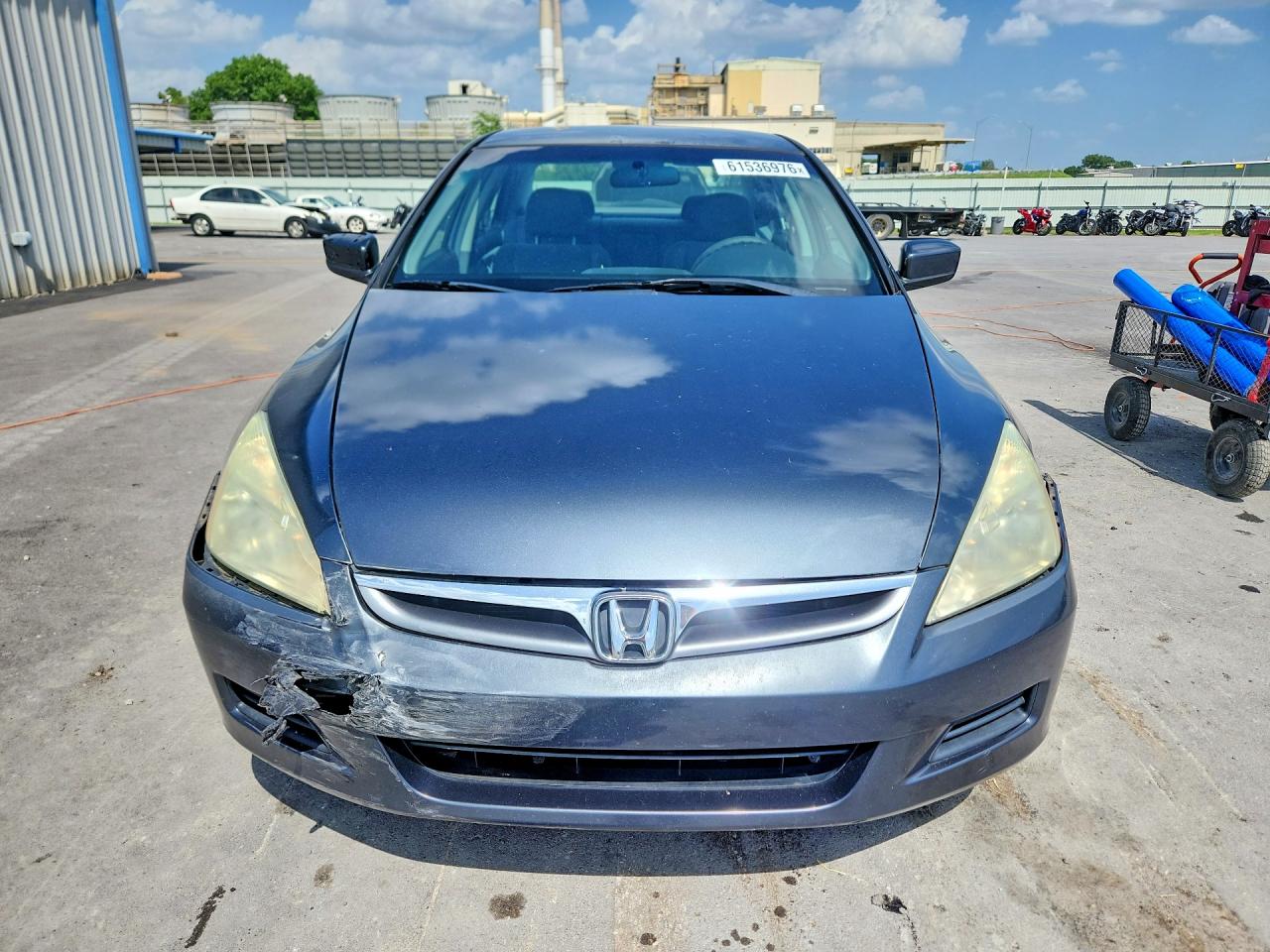2006 Honda Accord Se Blue vin: 1HGCM56346A093741