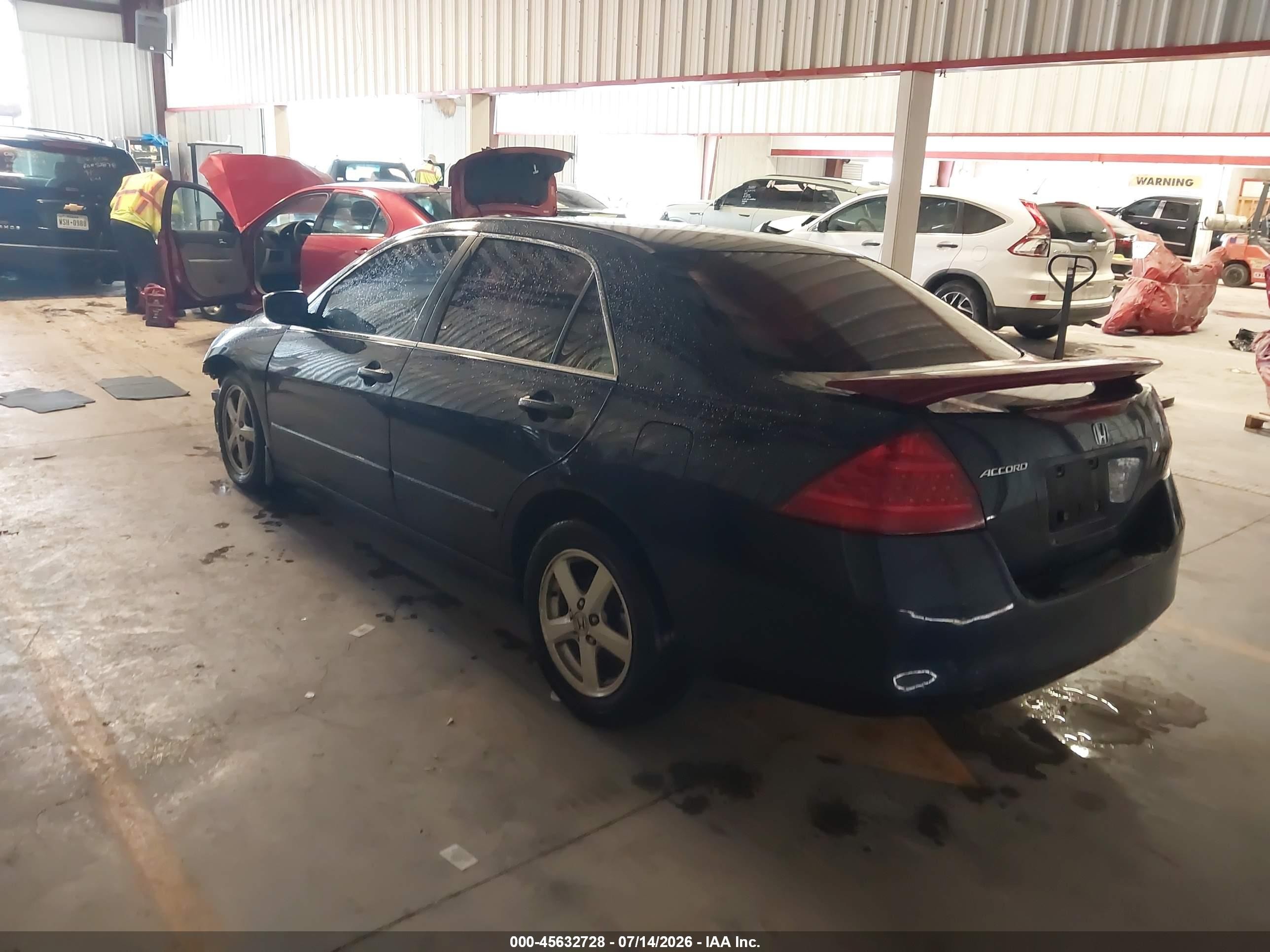 2006 Honda Accord 2.4 Se Dark Blue vin: 1HGCM56346A111624