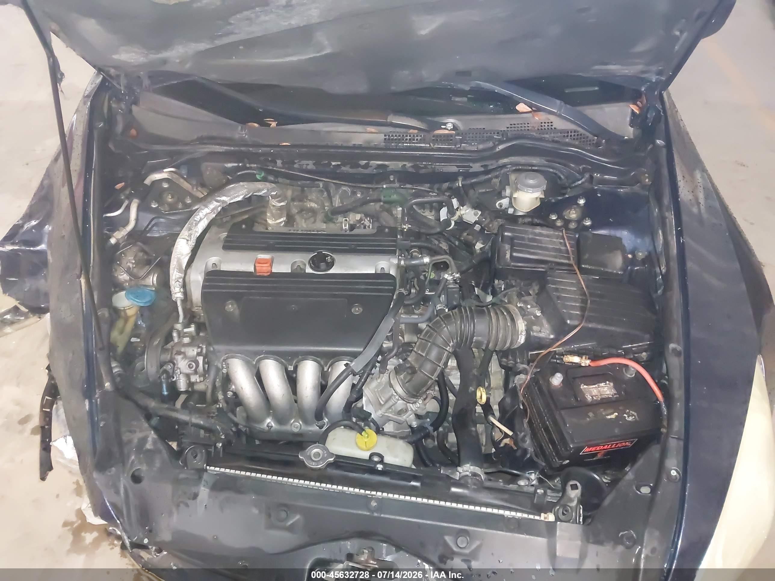 2006 Honda Accord 2.4 Se Dark Blue vin: 1HGCM56346A111624