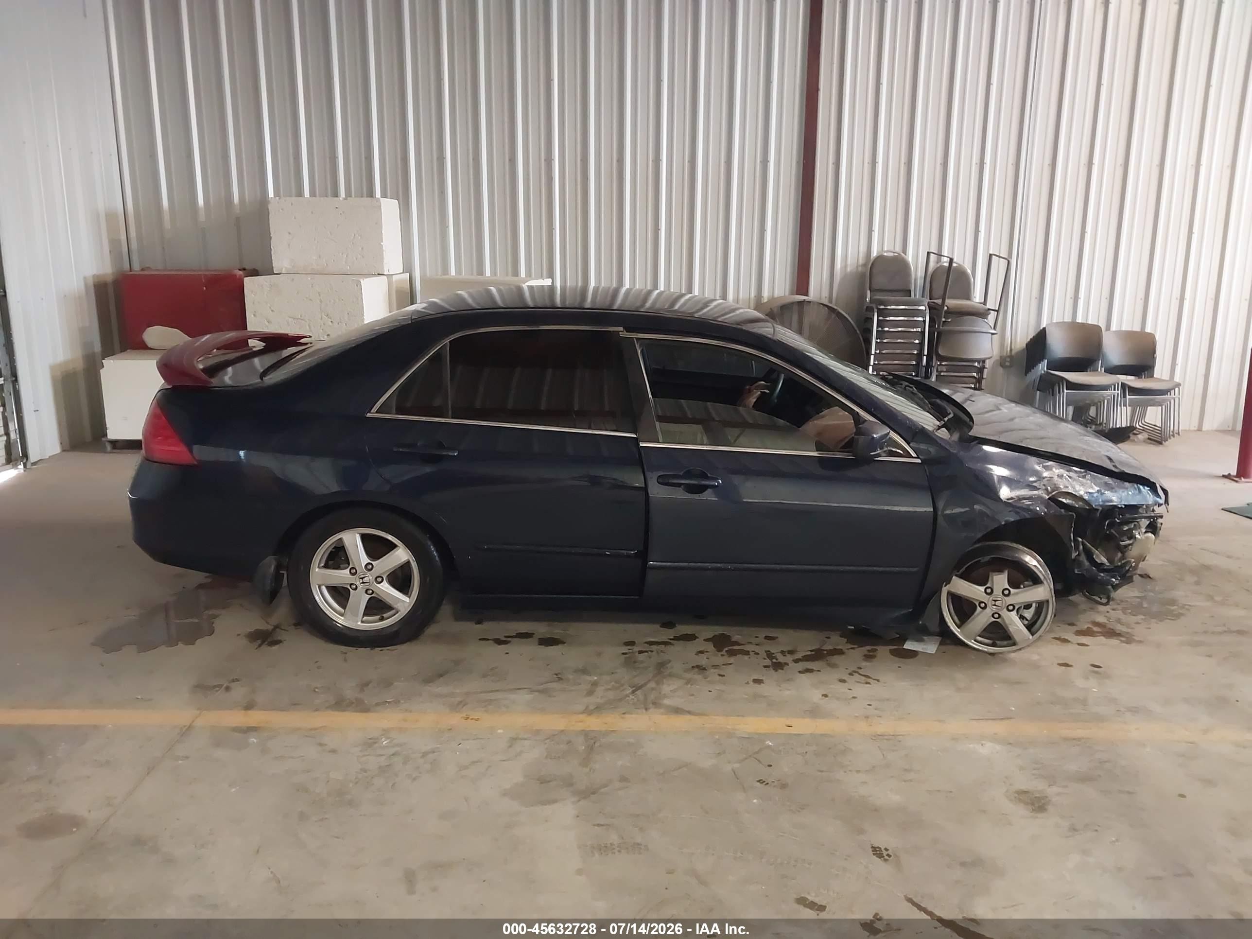 2006 Honda Accord 2.4 Se Dark Blue vin: 1HGCM56346A111624