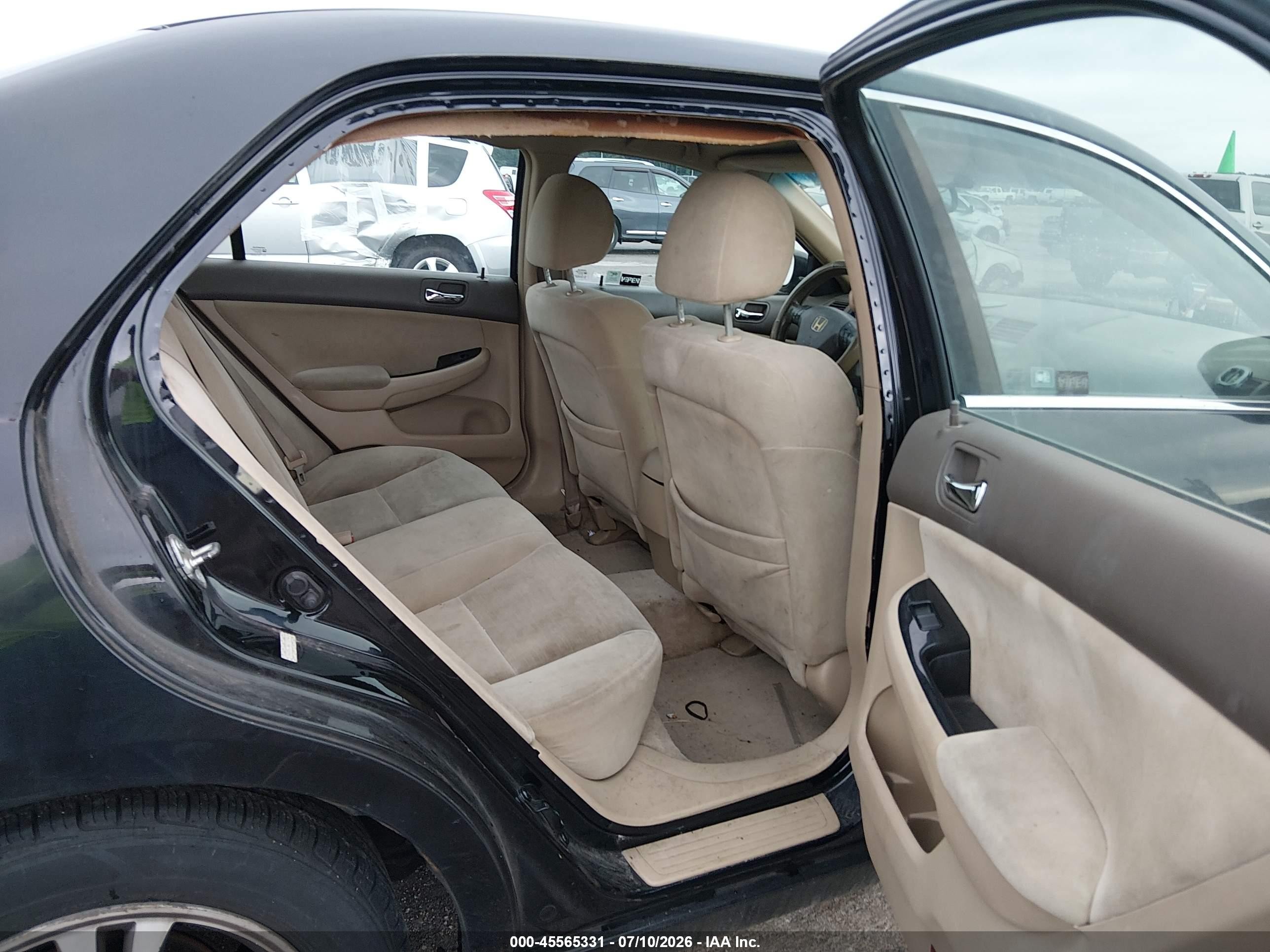 2006 Honda Accord 2.4 Se Black vin: 1HGCM56346A152996