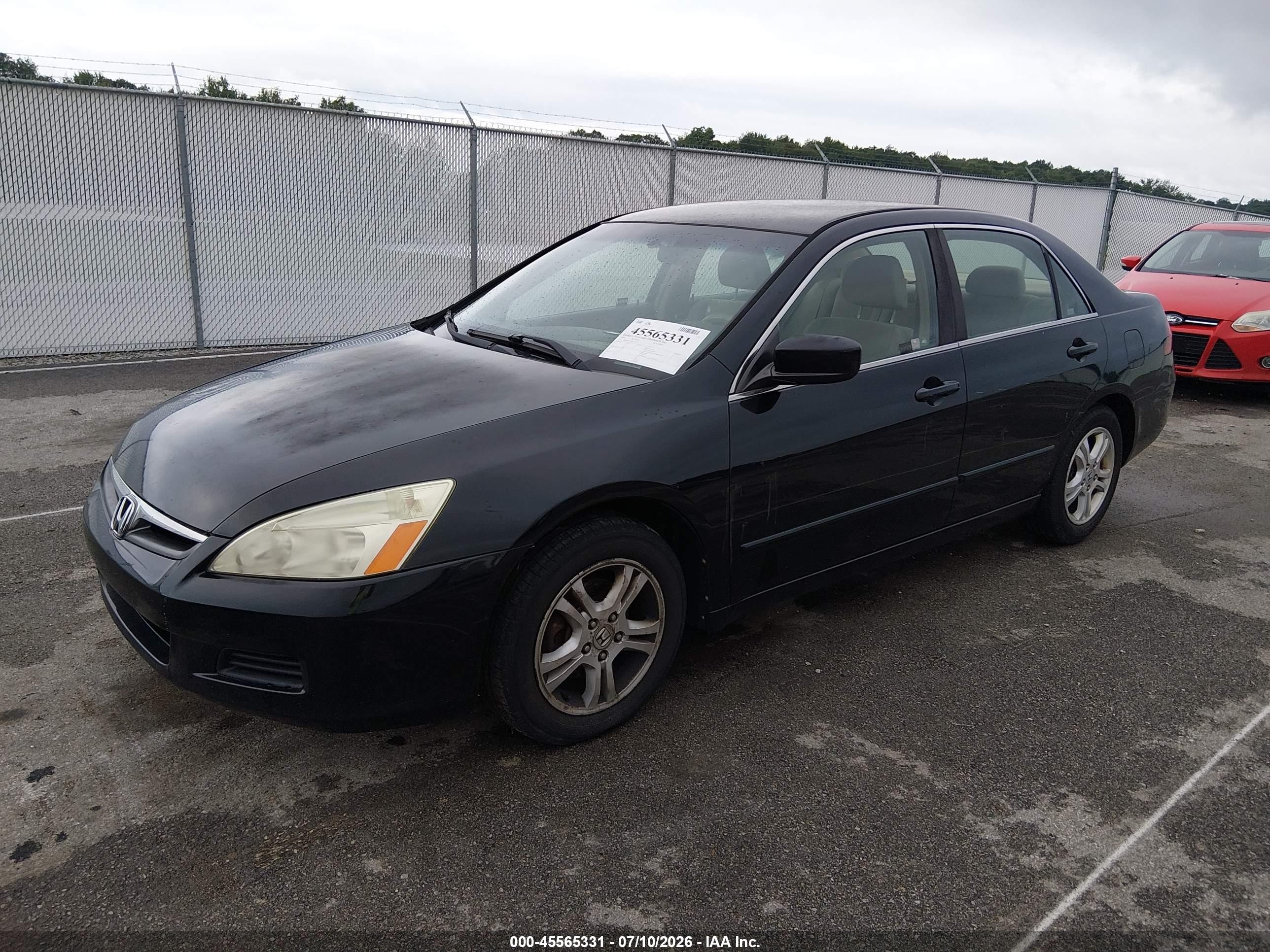 2006 Honda Accord 2.4 Se Black vin: 1HGCM56346A152996