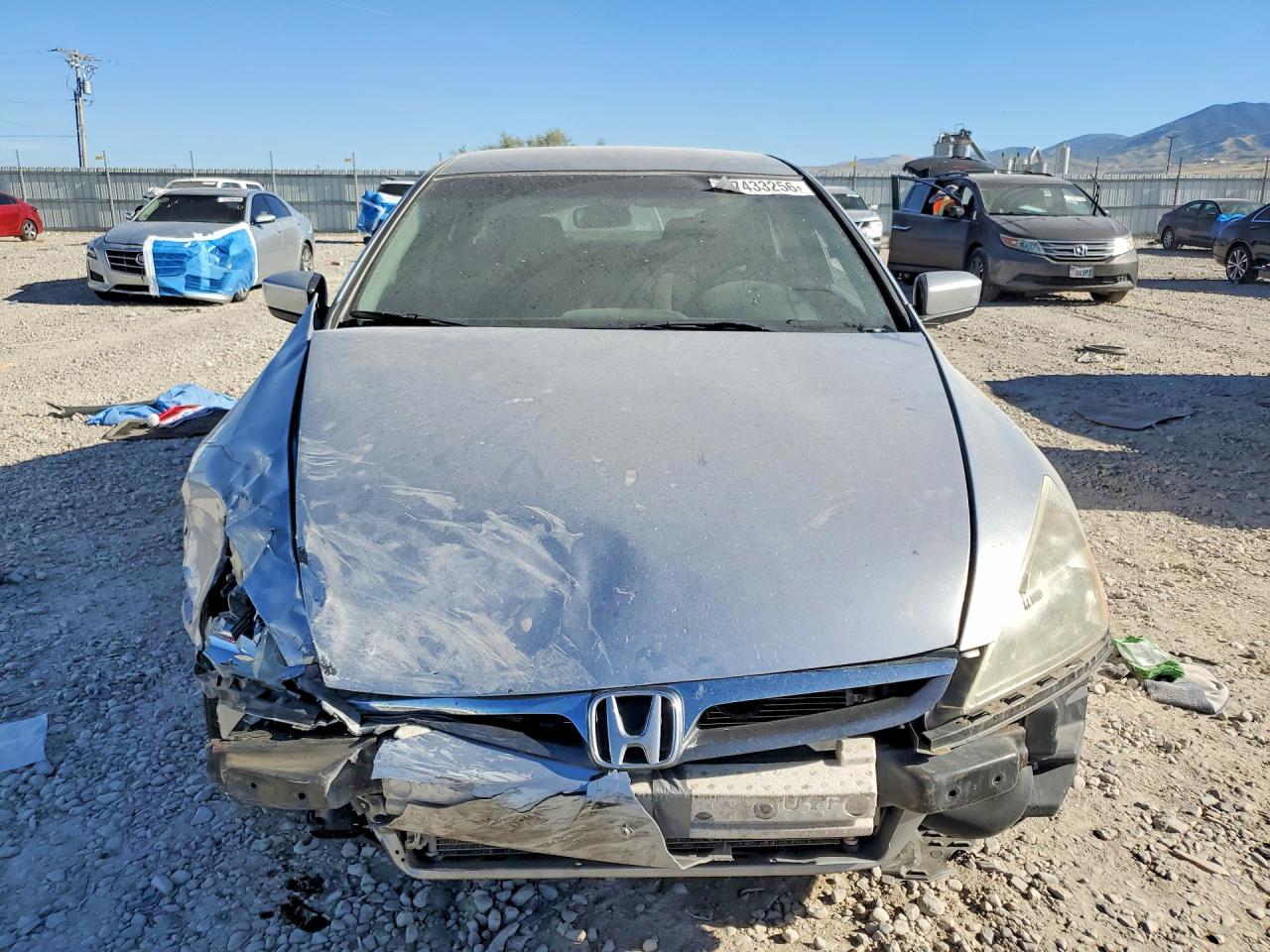 2006 Honda Accord Se Silver vin: 1HGCM56346A154232