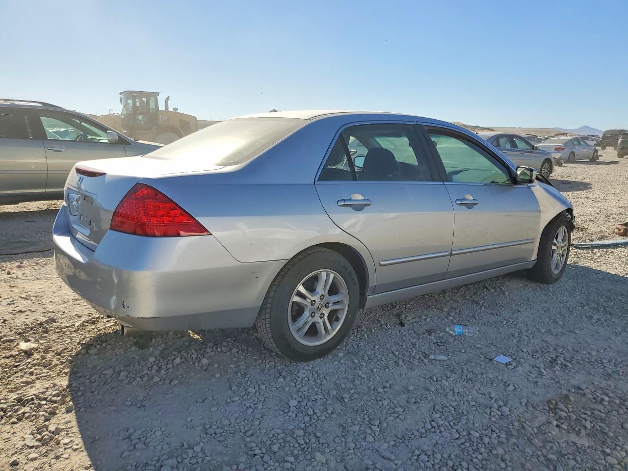 2006 Honda Accord Se Silver vin: 1HGCM56346A154232