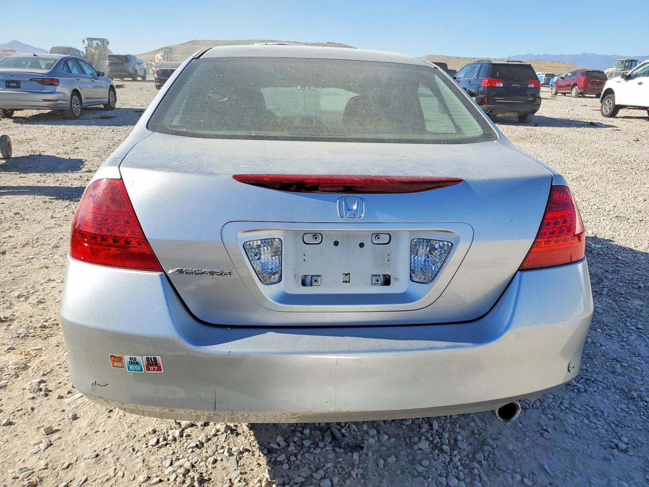 2006 Honda Accord Se Silver vin: 1HGCM56346A154232
