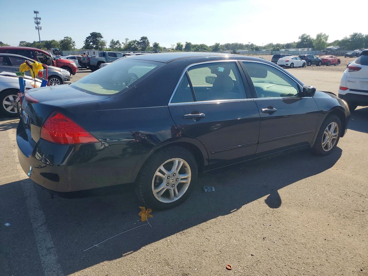 2006 Honda Accord Se Black vin: 1HGCM56346A180491