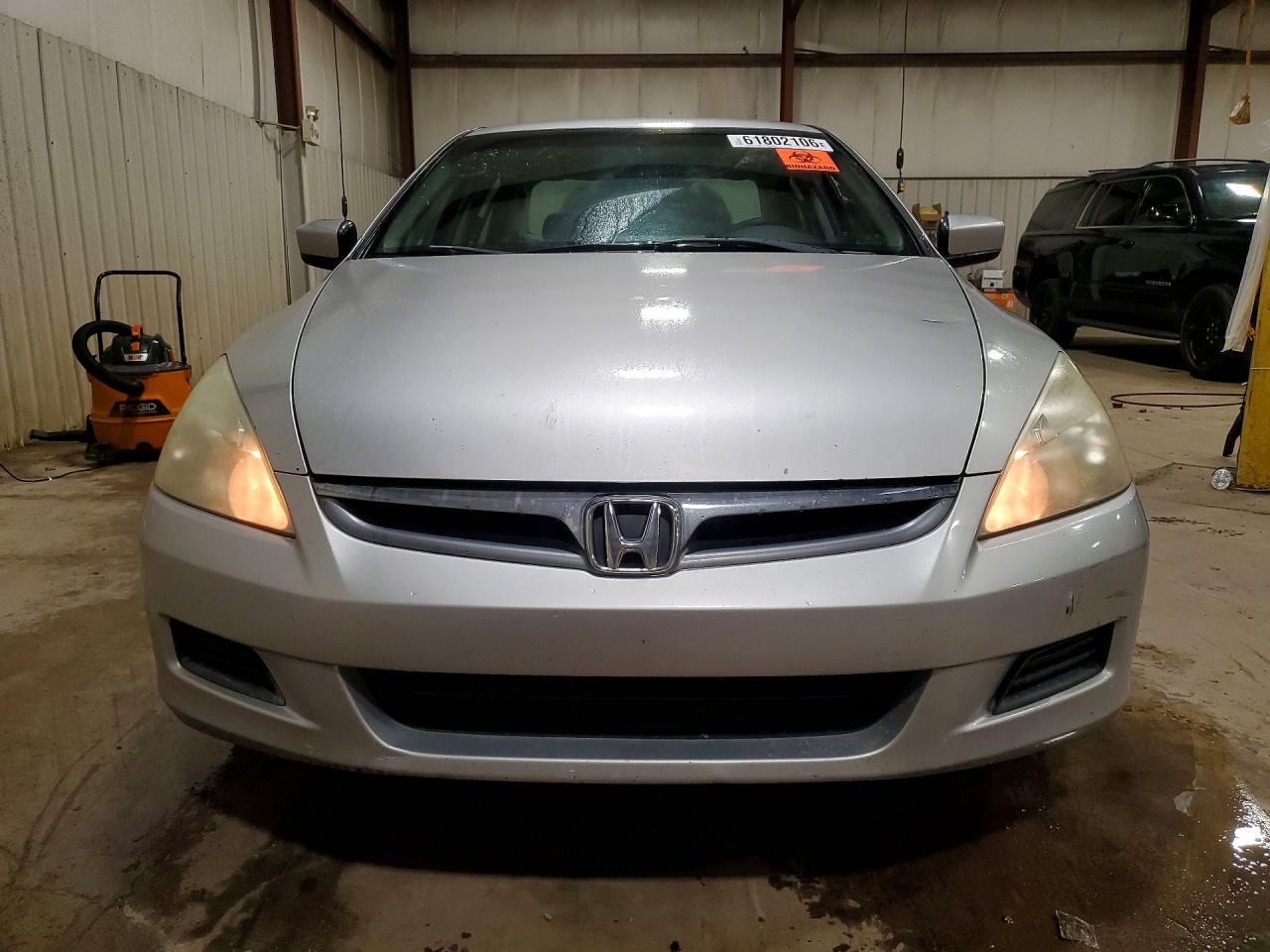 2007 Honda Accord Se Silver vin: 1HGCM56347A026798