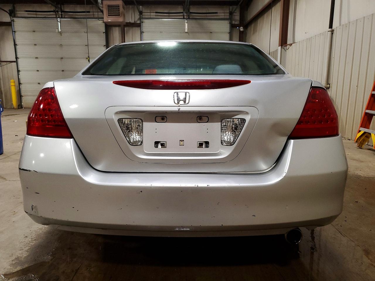 2007 Honda Accord Se Silver vin: 1HGCM56347A026798