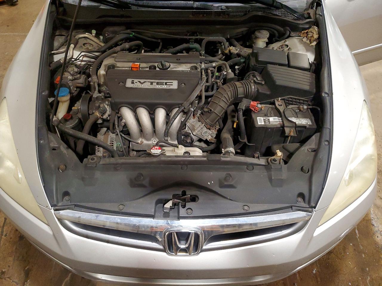 2007 Honda Accord Se Silver vin: 1HGCM56347A026798
