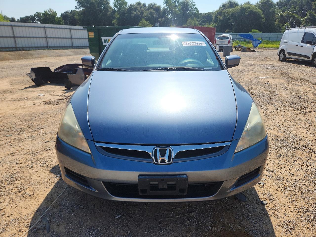 2007 Honda Accord Se Blue vin: 1HGCM56347A037008