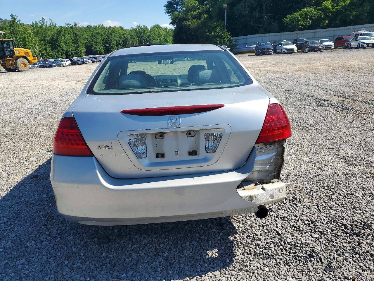 2007 Honda Accord Se Silver vin: 1HGCM56347A085012