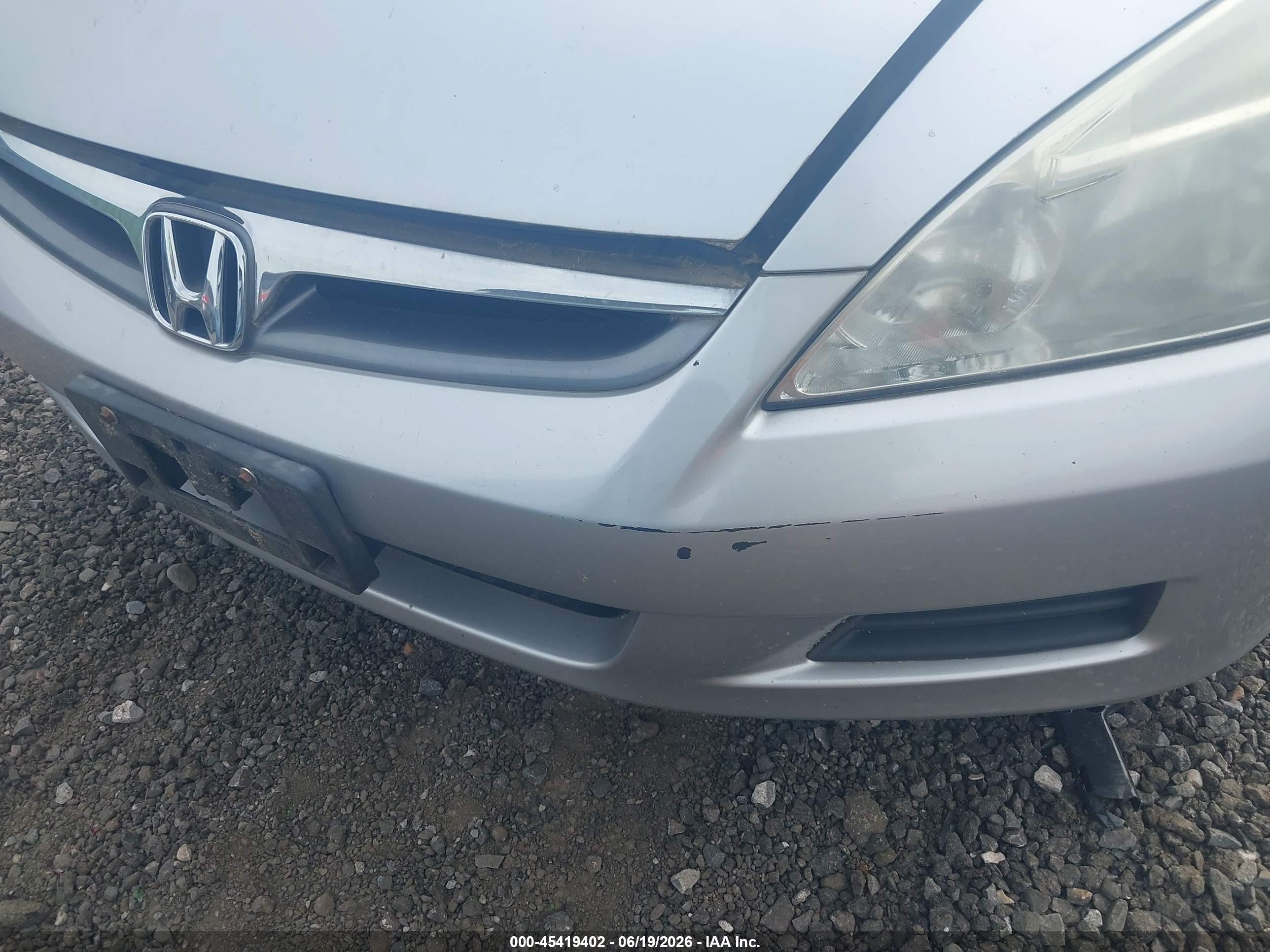 2007 Honda Accord 2.4 Se Gray vin: 1HGCM56347A141837