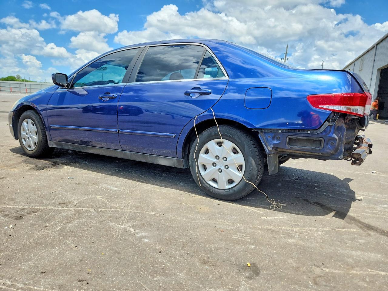 2003 Honda Accord Lx Blue vin: 1HGCM56353A028571