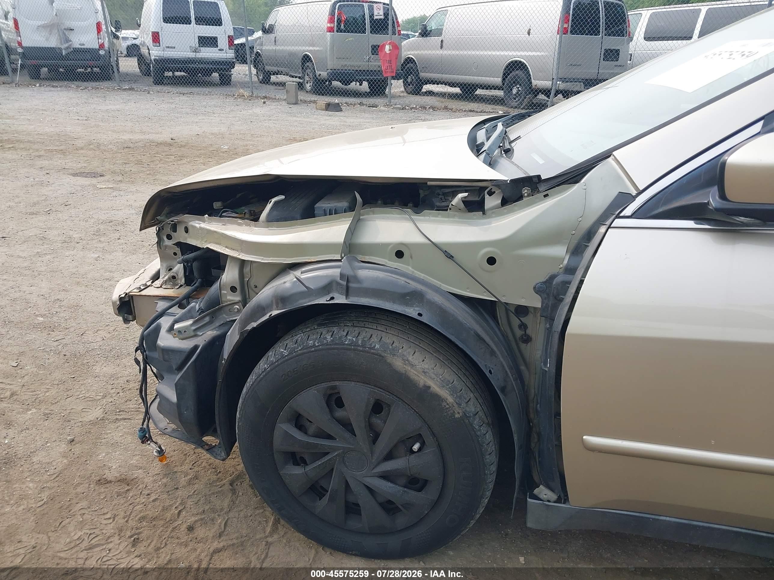 2003 Honda Accord Sdn Lx Золотой vin: 1HGCM56353A077284