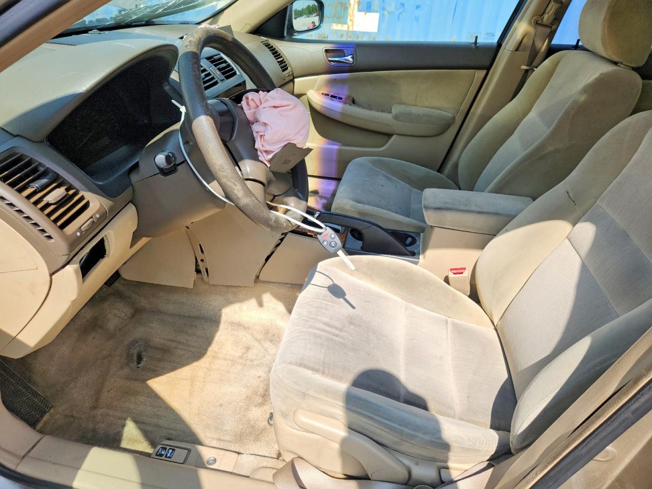 2003 Honda Accord Lx Tan vin: 1HGCM56353A103236