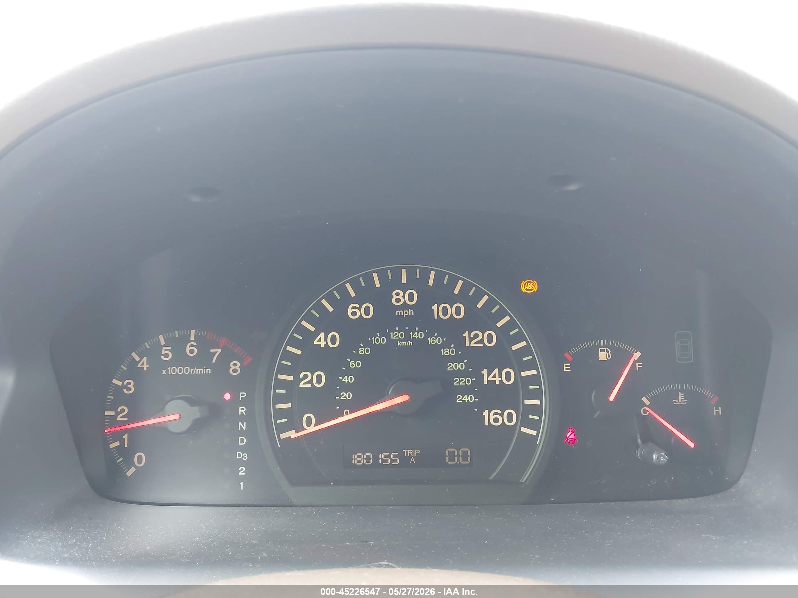 2003 Honda Accord 2.4 Lx Black vin: 1HGCM56353A106556