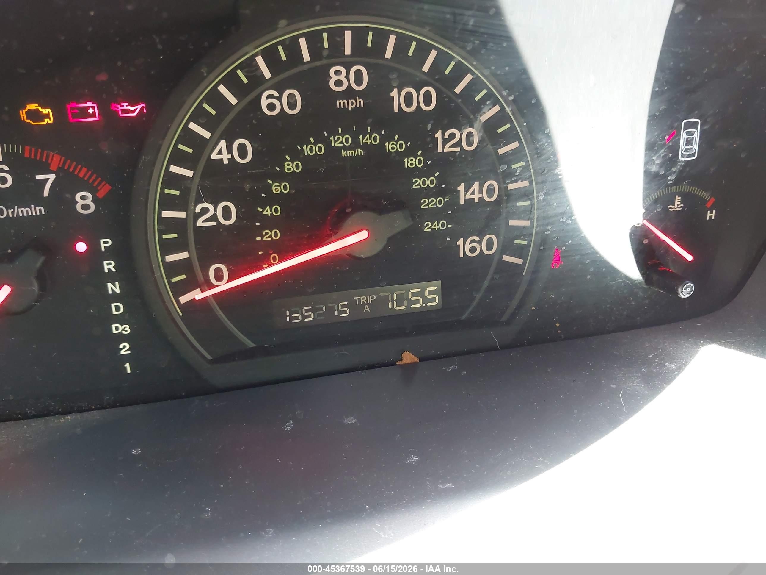 2003 Honda Accord 2.4 Lx Black vin: 1HGCM56353A115550