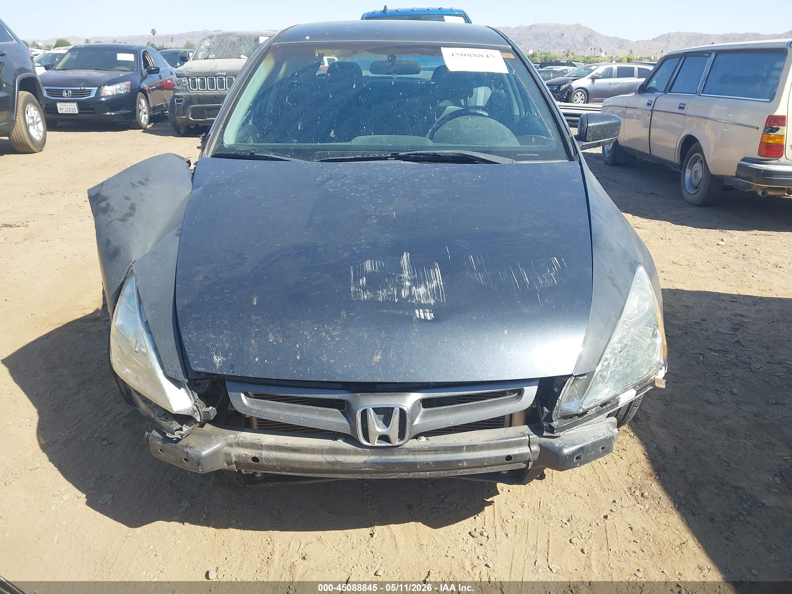 2003 Honda Accord 2.4 Lx Black vin: 1HGCM56353A142523
