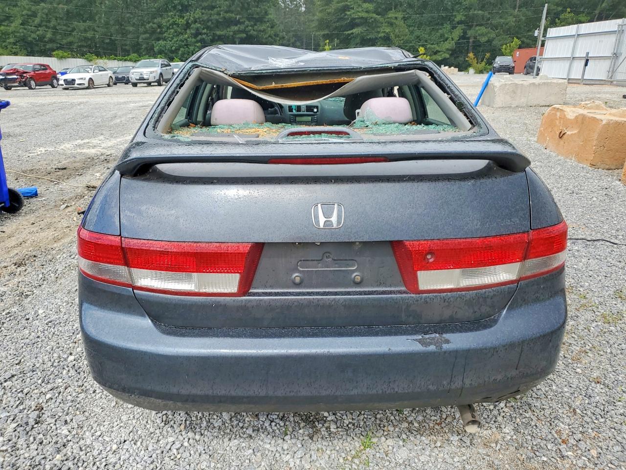 2004 Honda Accord Lx Синий vin: 1HGCM56354A152650