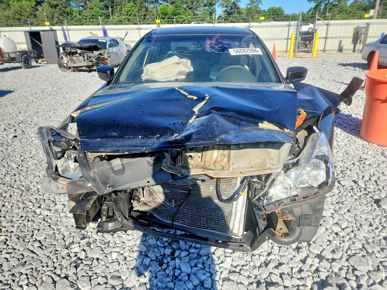 2004 Honda Accord Lx Black vin: 1HGCM56354A174180