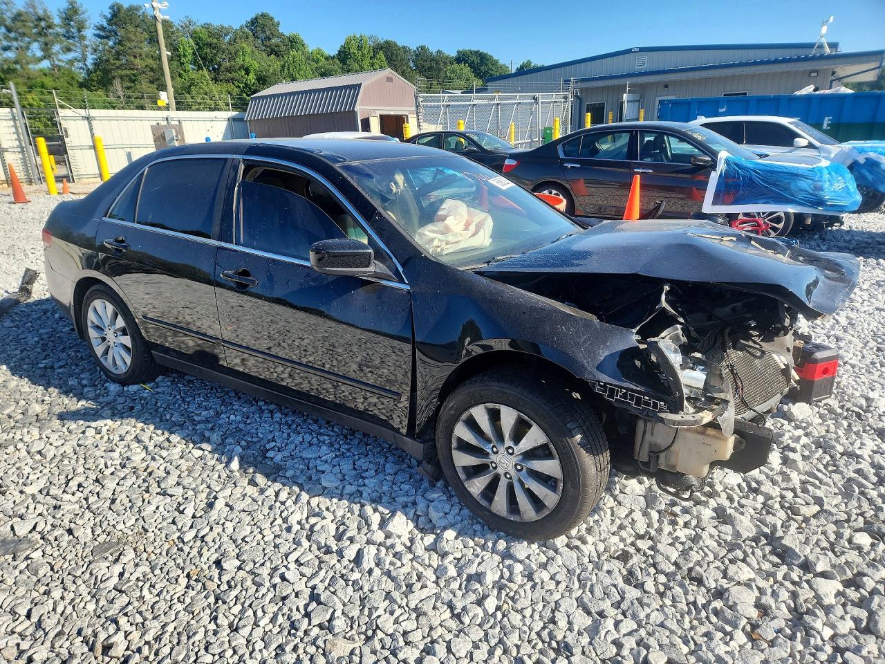 2004 Honda Accord Lx Black vin: 1HGCM56354A174180
