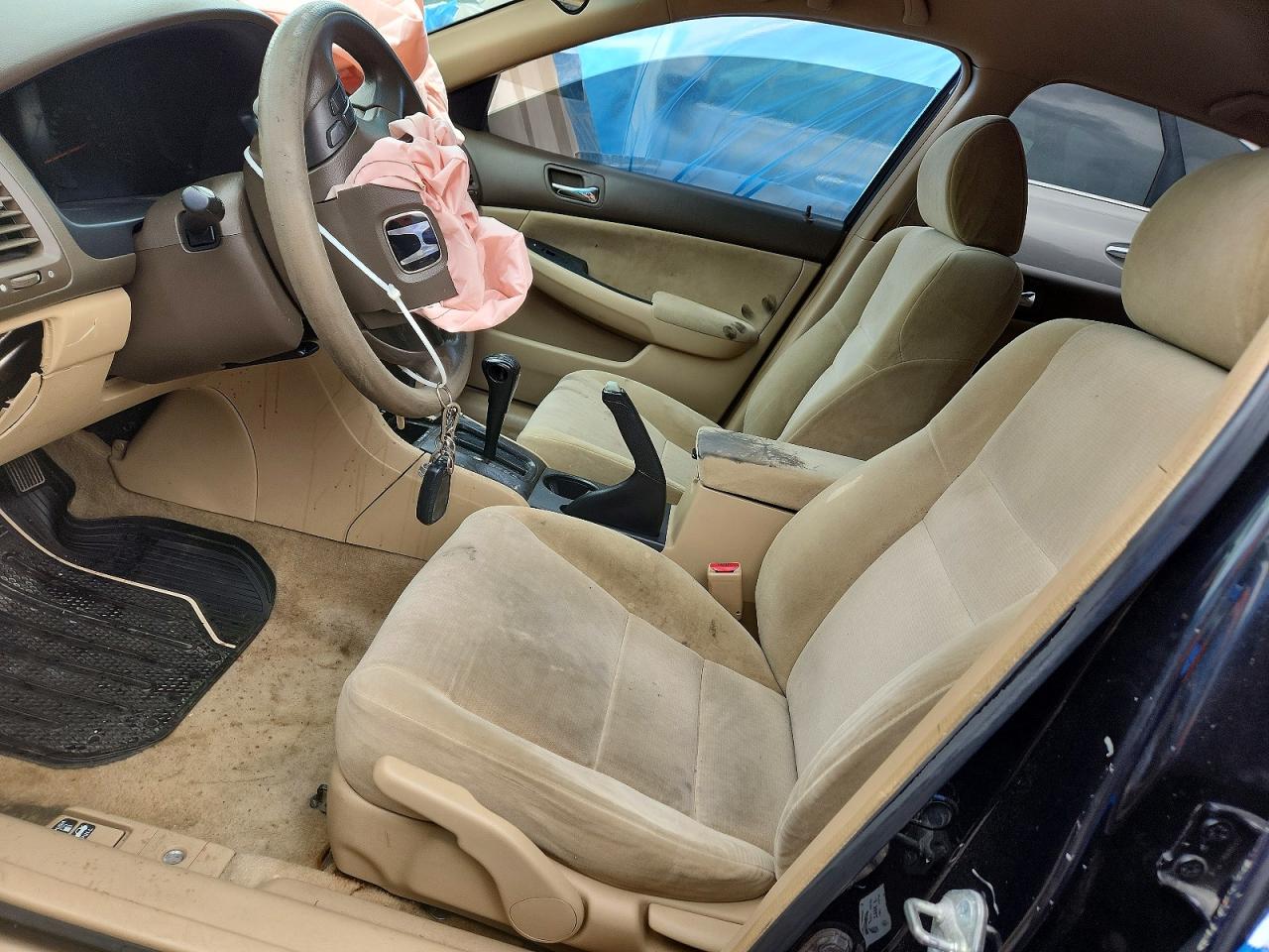 2004 Honda Accord Lx Black vin: 1HGCM56354A174180