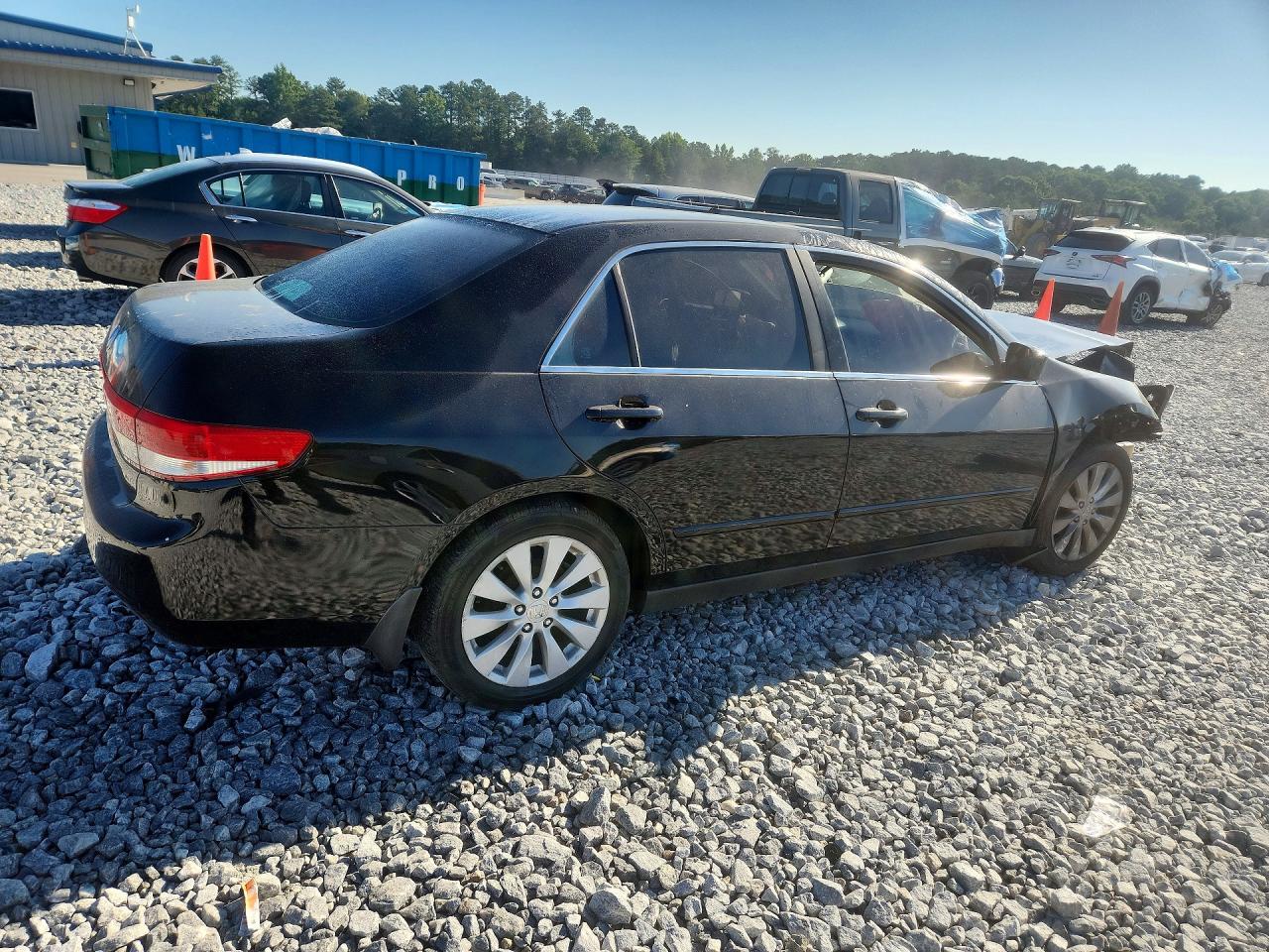 2004 Honda Accord Lx Black vin: 1HGCM56354A174180