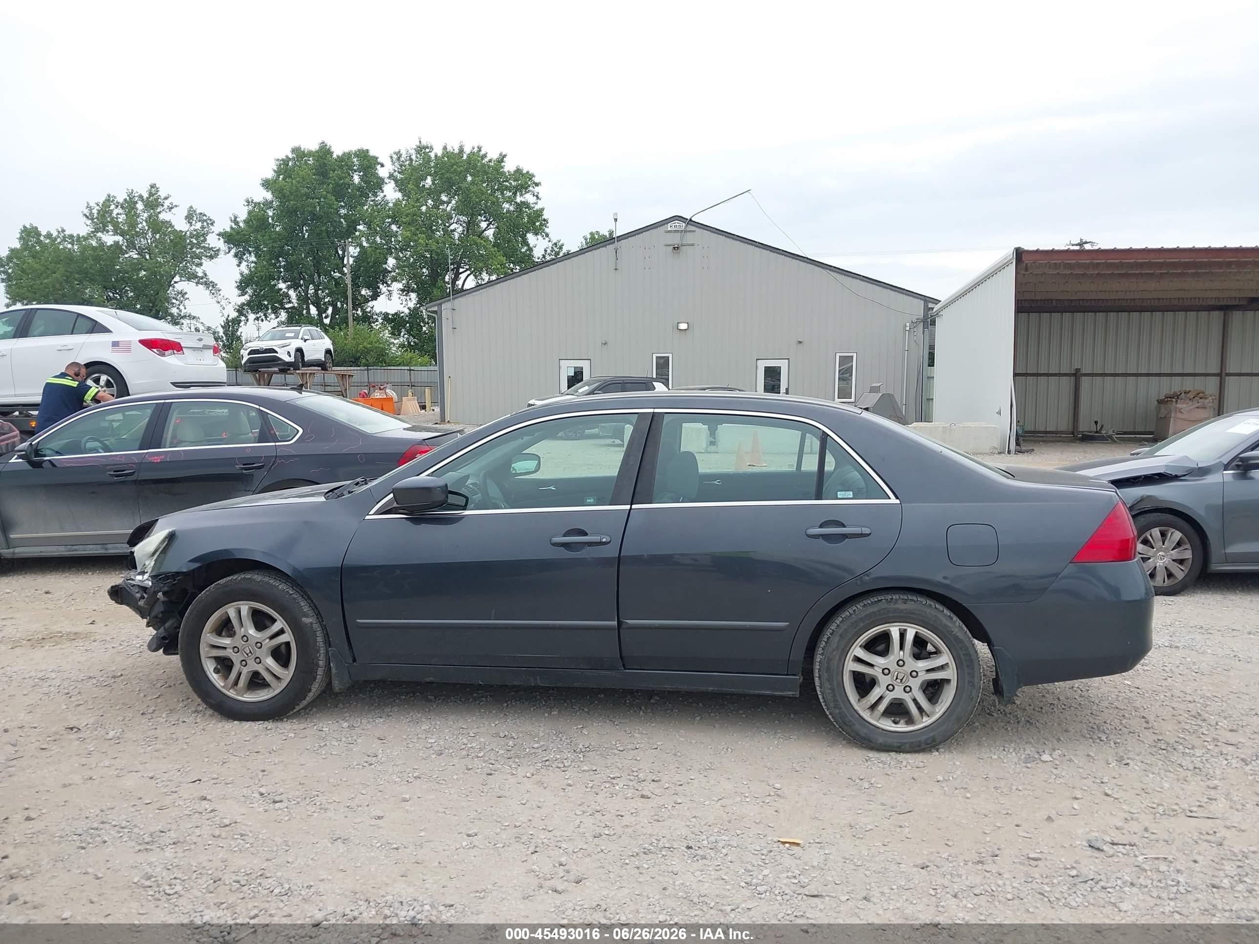 2006 Honda Accord 2.4 Se Dark Blue vin: 1HGCM56356A021494