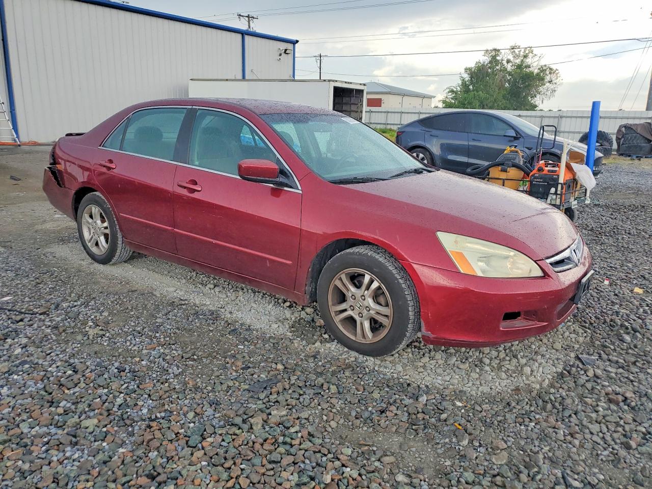 2006 Honda Accord Se Burgundy vin: 1HGCM56356A064412