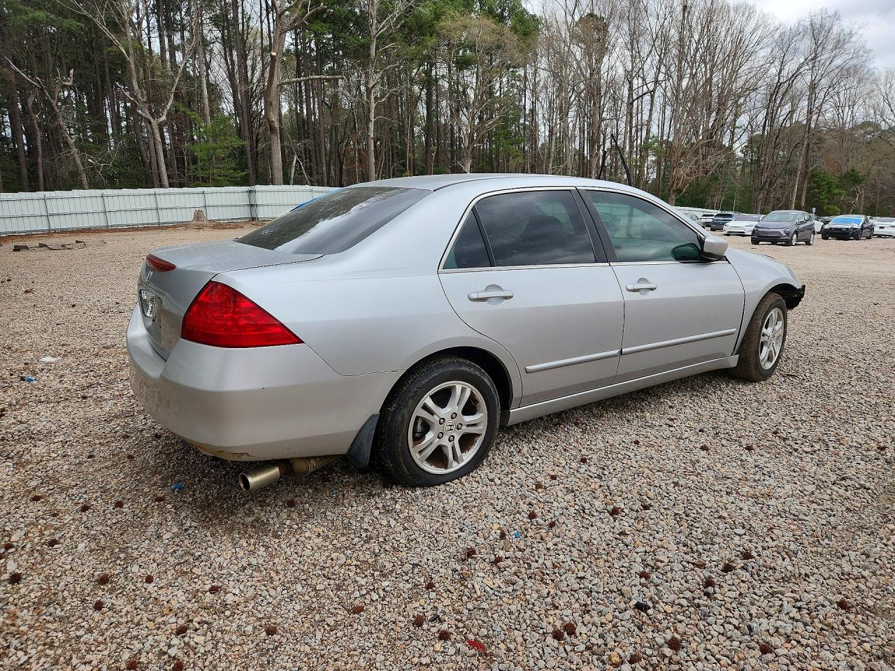 2006 Honda Accord Серебряный vin: 1HGCM56356A076088