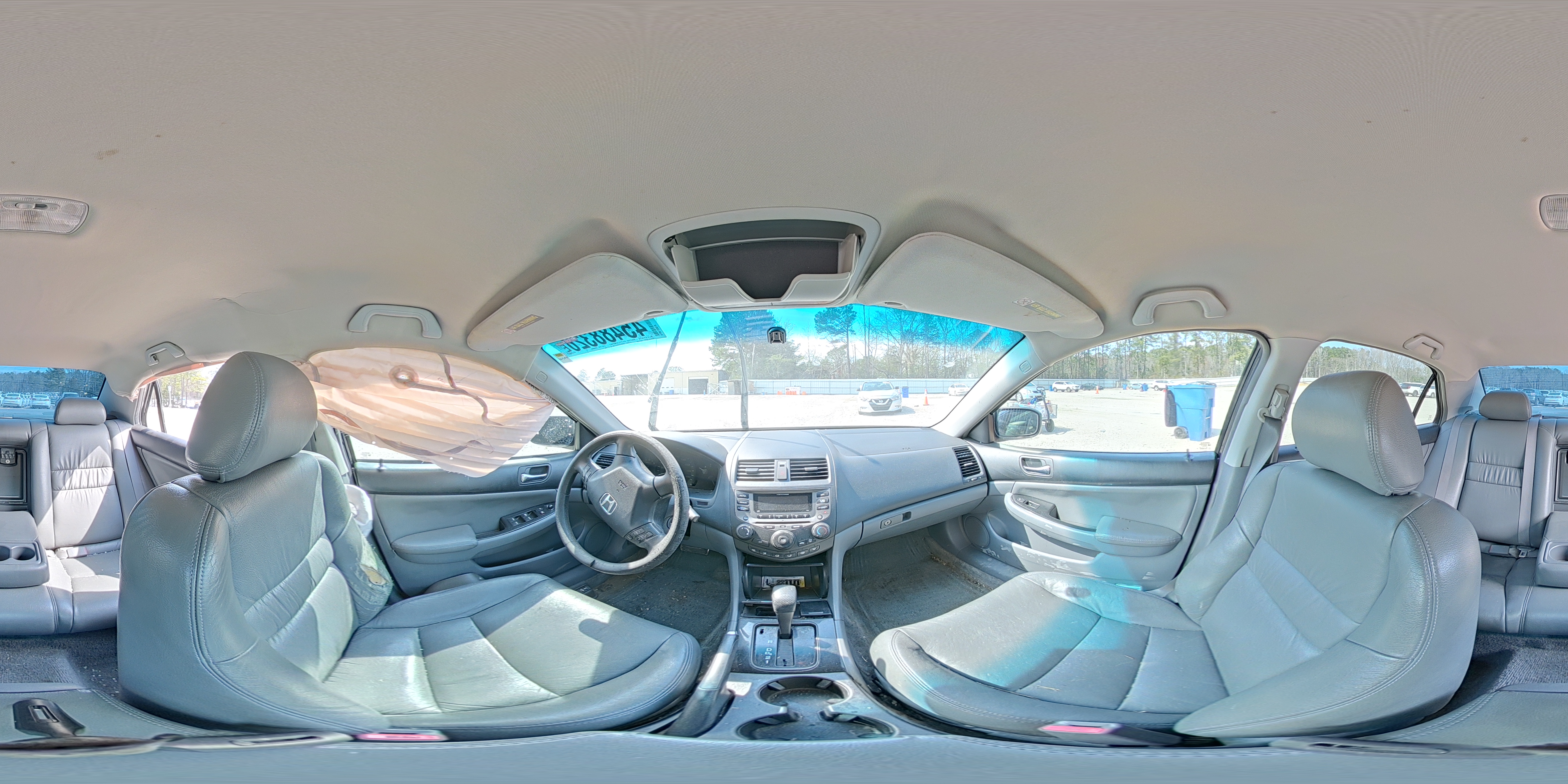 2006 Honda Accord Серебряный vin: 1HGCM56356A076088