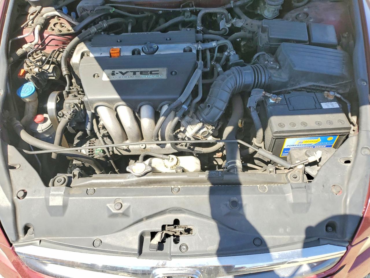 2006 Honda Accord Se Red vin: 1HGCM56356A083476
