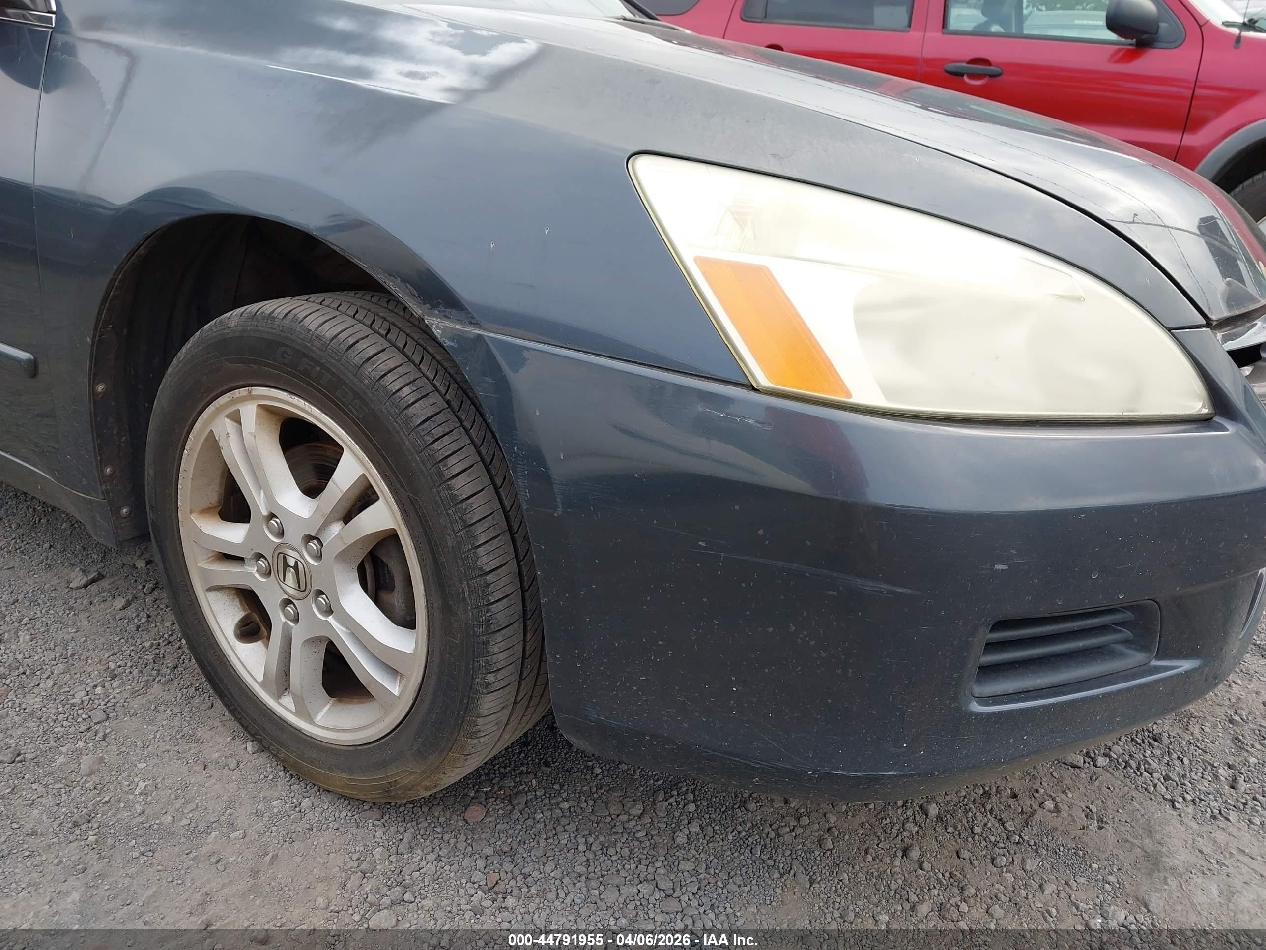 2006 Honda Accord 2.4 Se Dark Blue vin: 1HGCM56356A113415