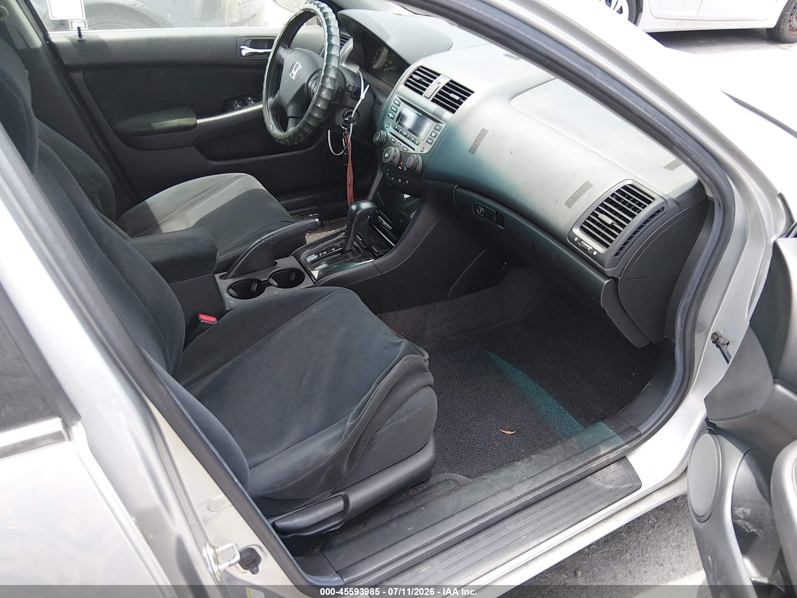 2006 Honda Accord 2.4 Se Gray vin: 1HGCM56356A119389