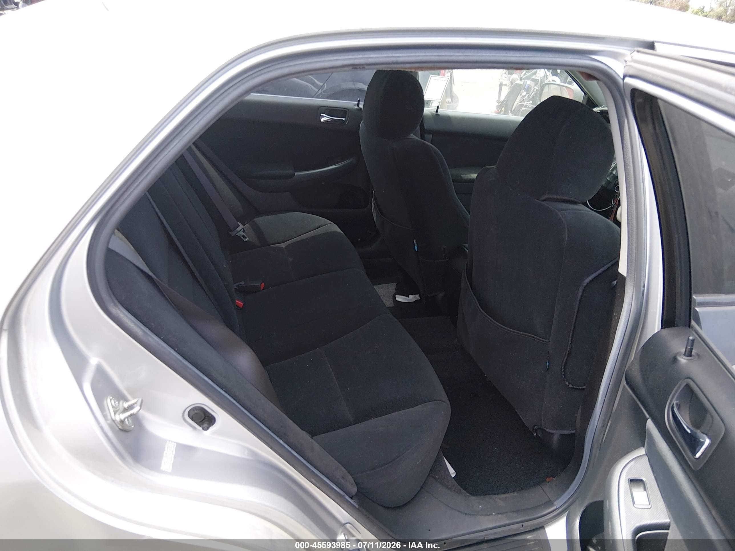 2006 Honda Accord 2.4 Se Gray vin: 1HGCM56356A119389