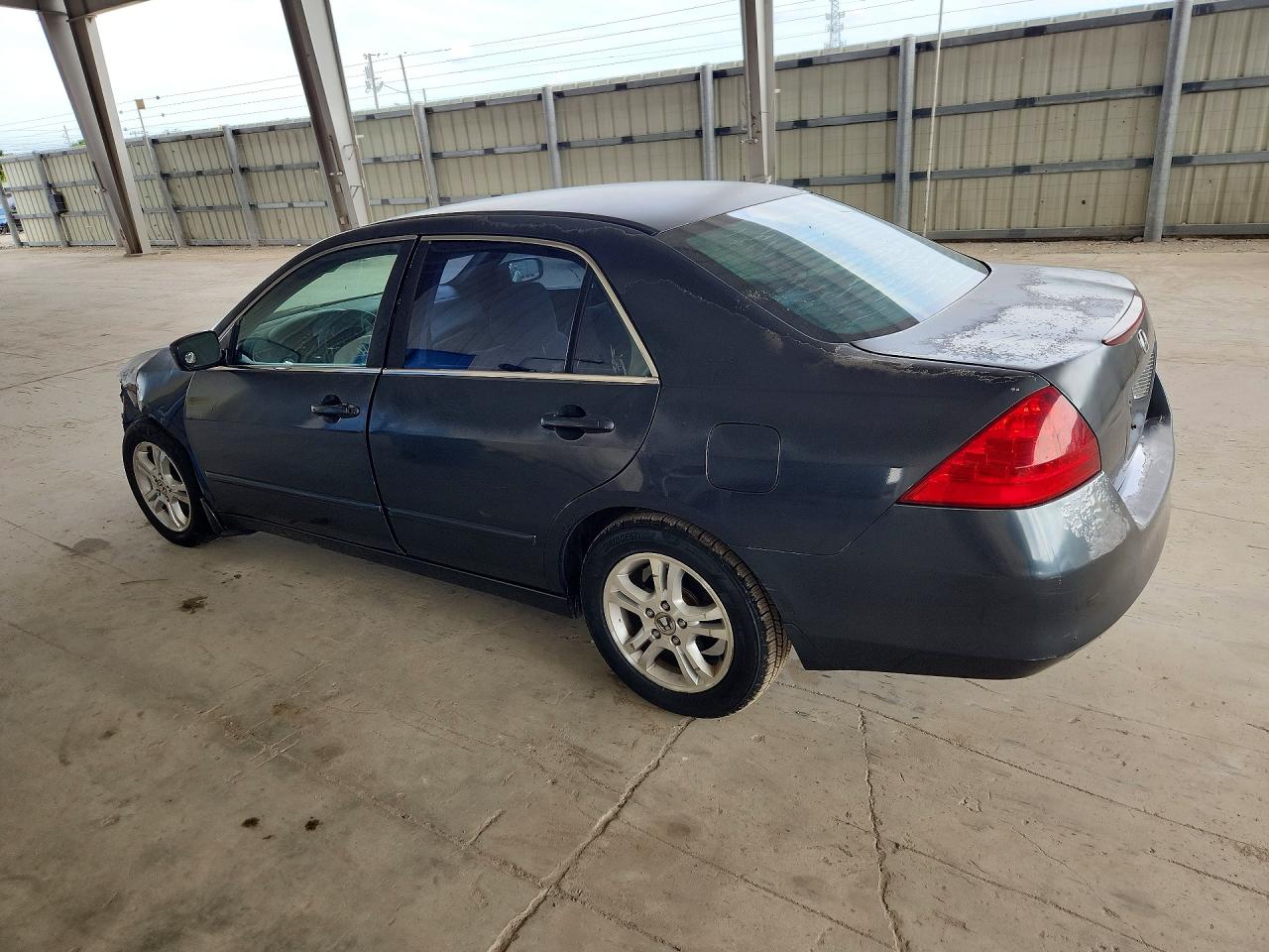 2006 Honda Accord Se Gray vin: 1HGCM56356A152862