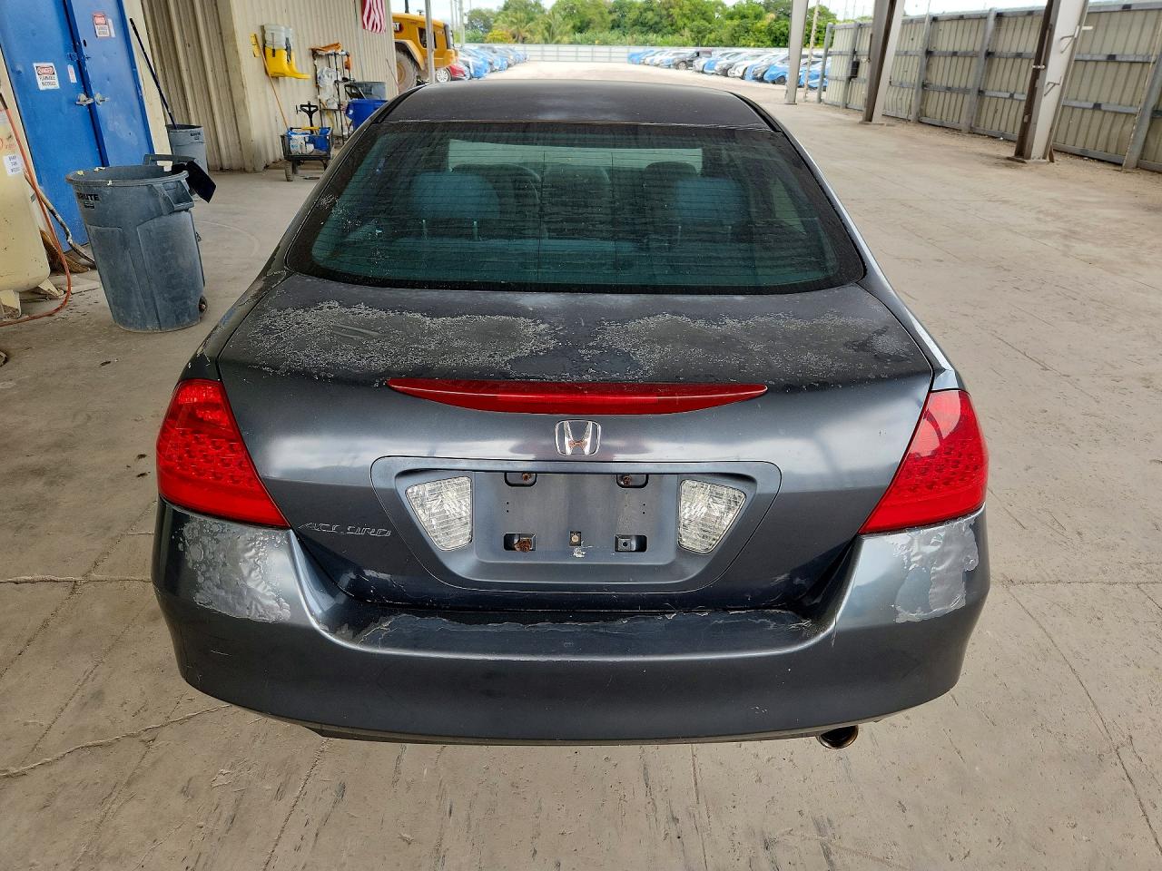 2006 Honda Accord Se Gray vin: 1HGCM56356A152862