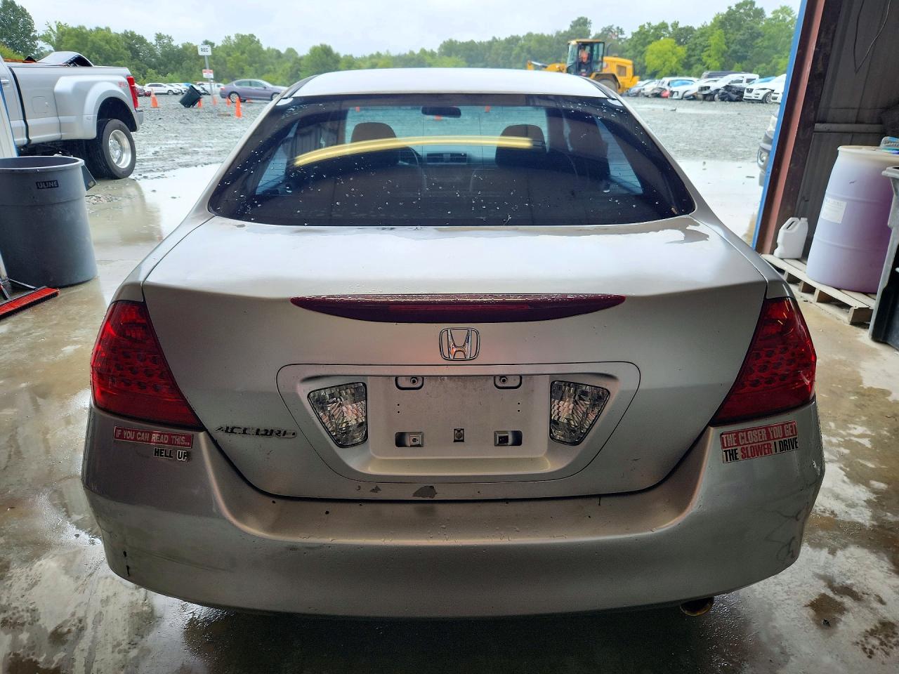2006 Honda Accord Se Silver vin: 1HGCM56356A160623